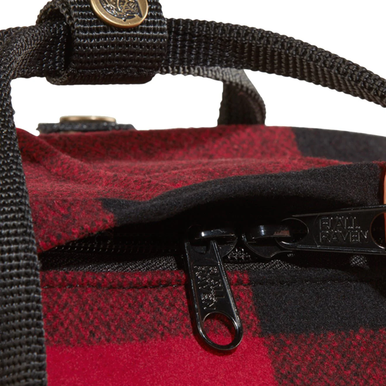 Fjallraven Kanken Re-Wool Red / Black - Image 5