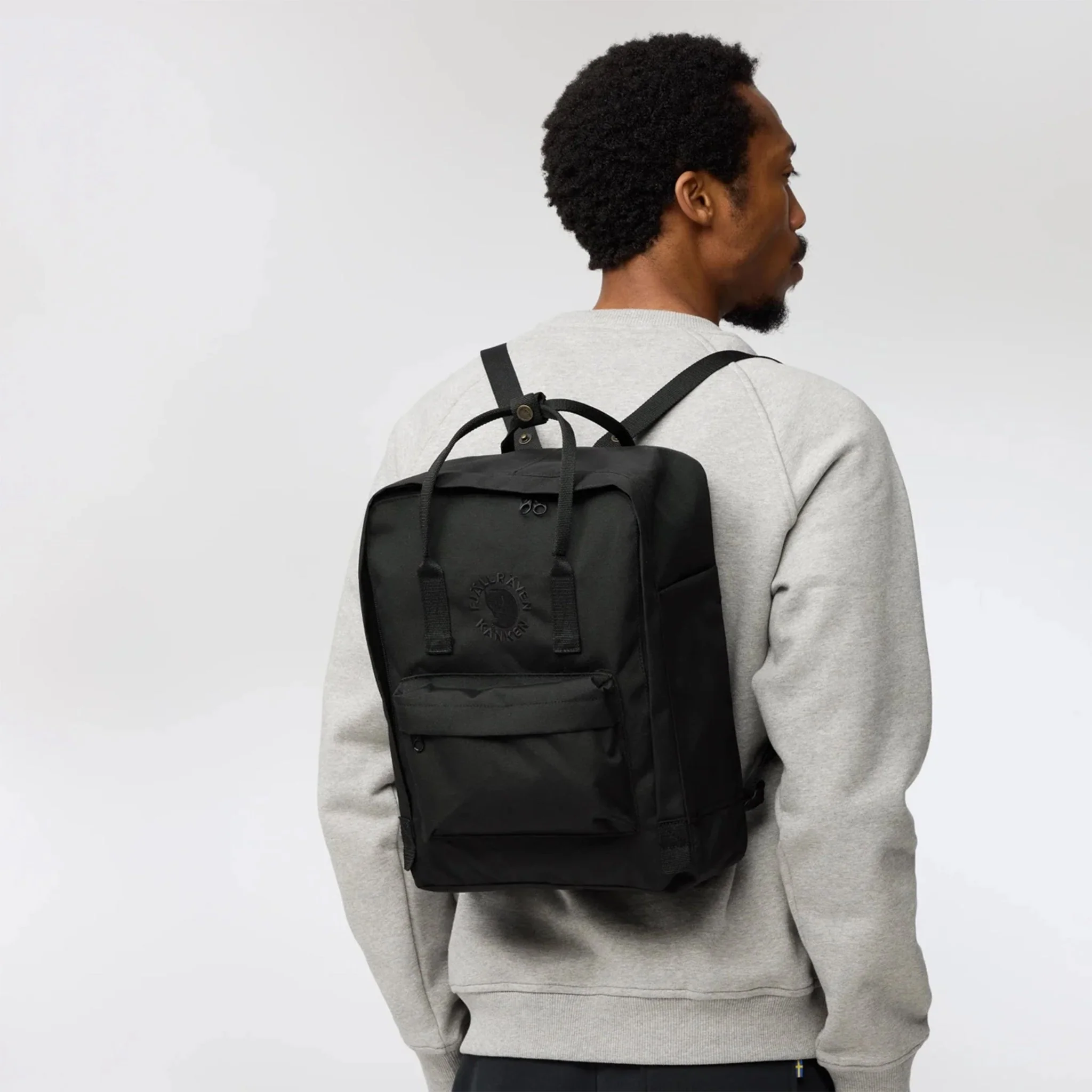 Fjallraven Re-Kanken Classic Backpack Red - Image 2