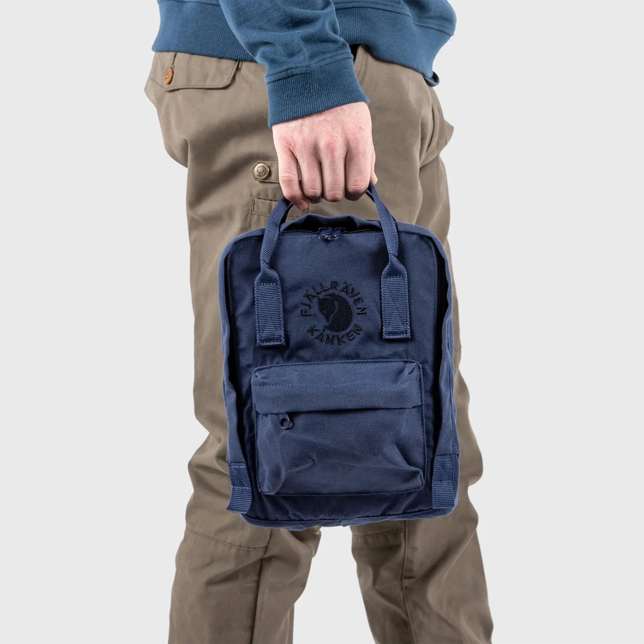 Fjallraven Re-Kanken Mini Backpack Slate - Image 2