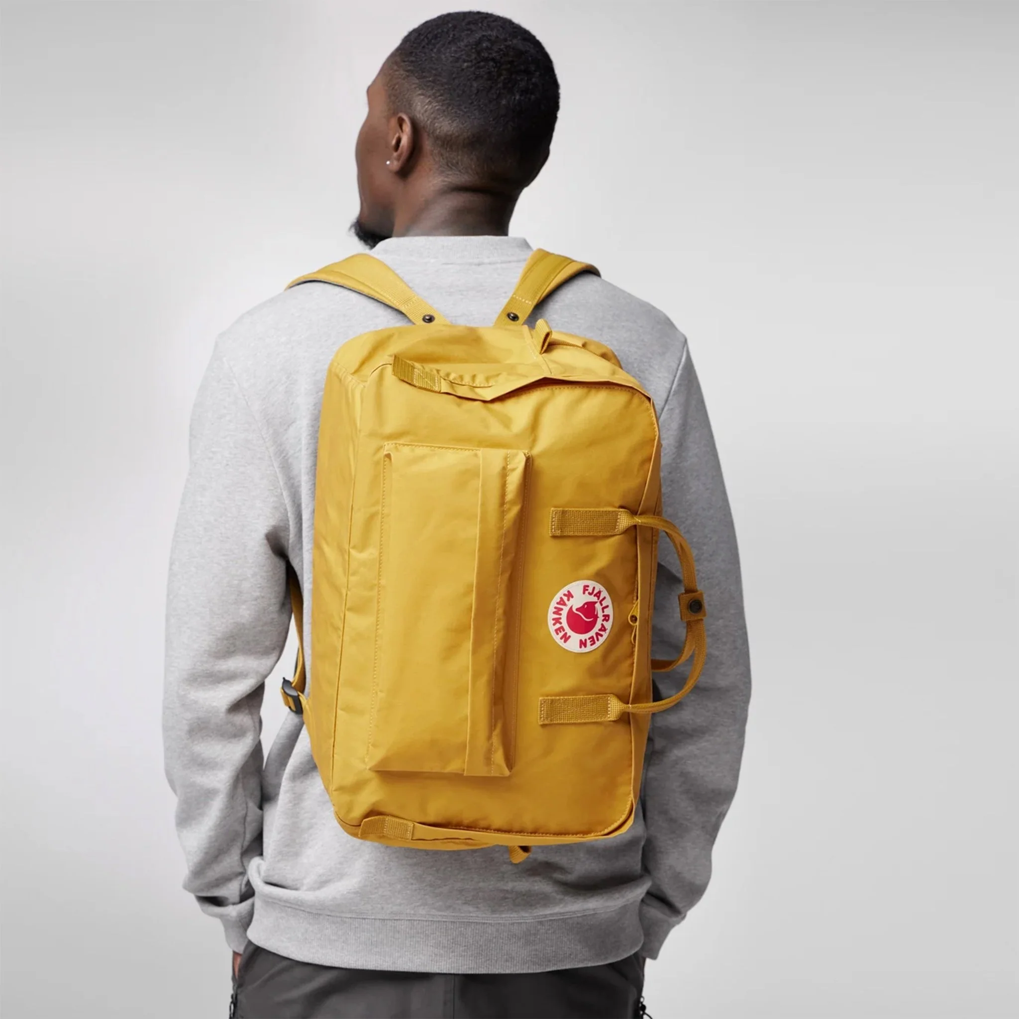 Fjallraven Kanken Weekender Bag Frost Green - Image 6