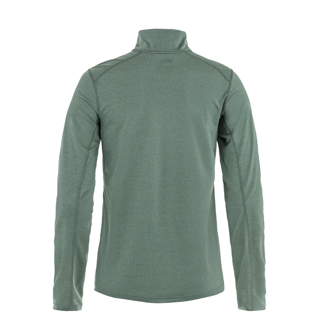 Fjallraven Womens Abisko Day Hike Half Zip Patina Green - Image 2