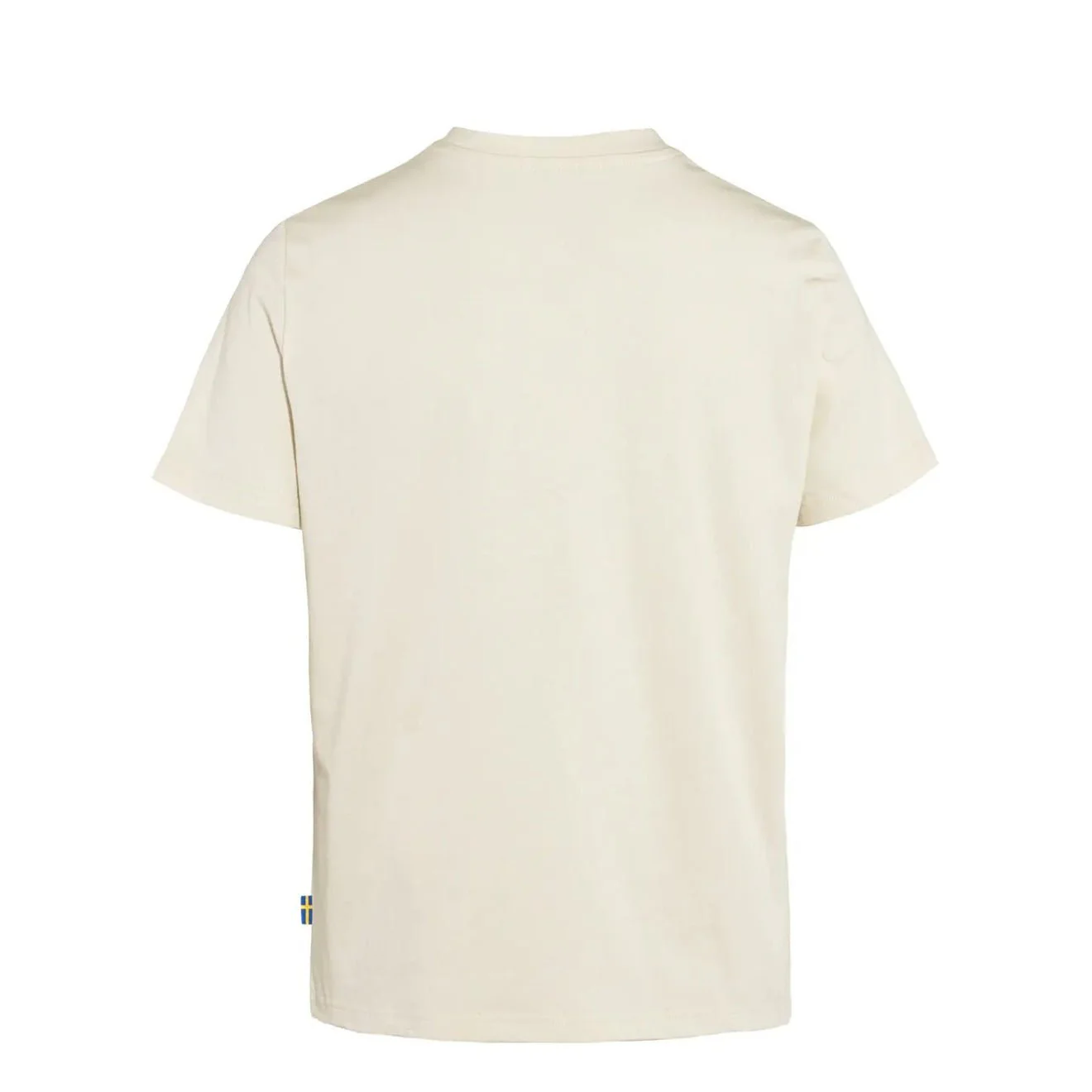 Fjallraven Womens Fox Boxy Logo Tee Chalk White - Image 2