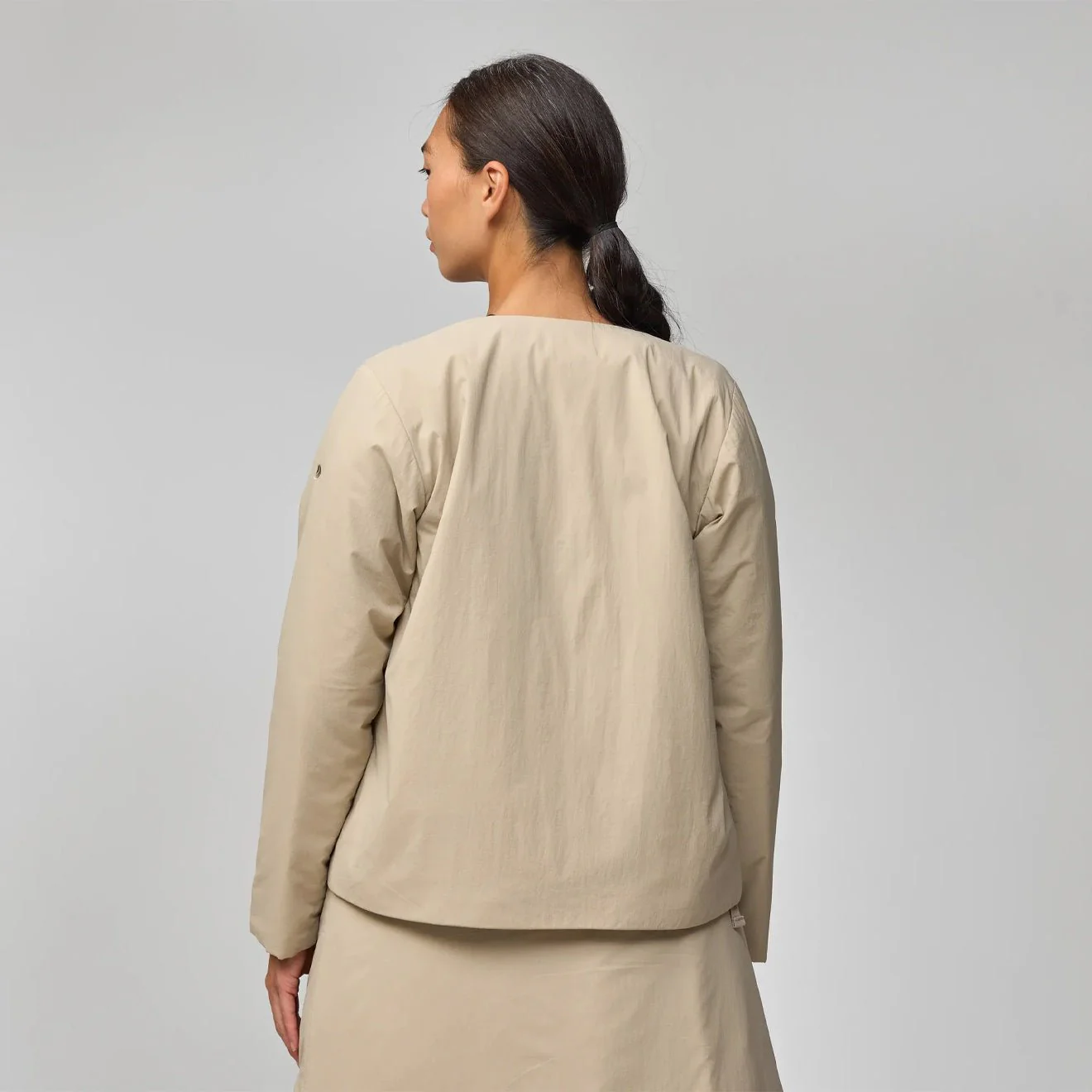Fjallraven Womens HC Insulated Jacket Fossil - Image 4