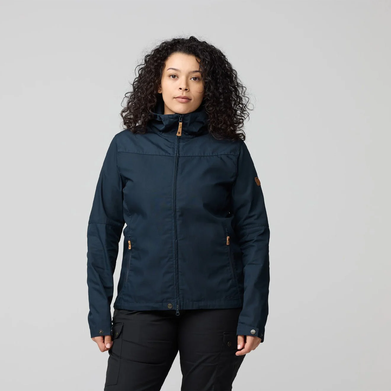 Fjallraven Womens Stina Jacket Fossil - Image 4