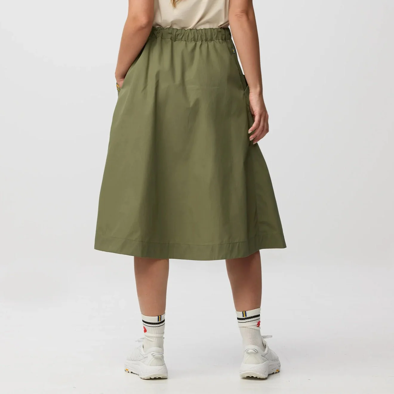 Fjallraven Womens Vardag Skirt Green - Image 4