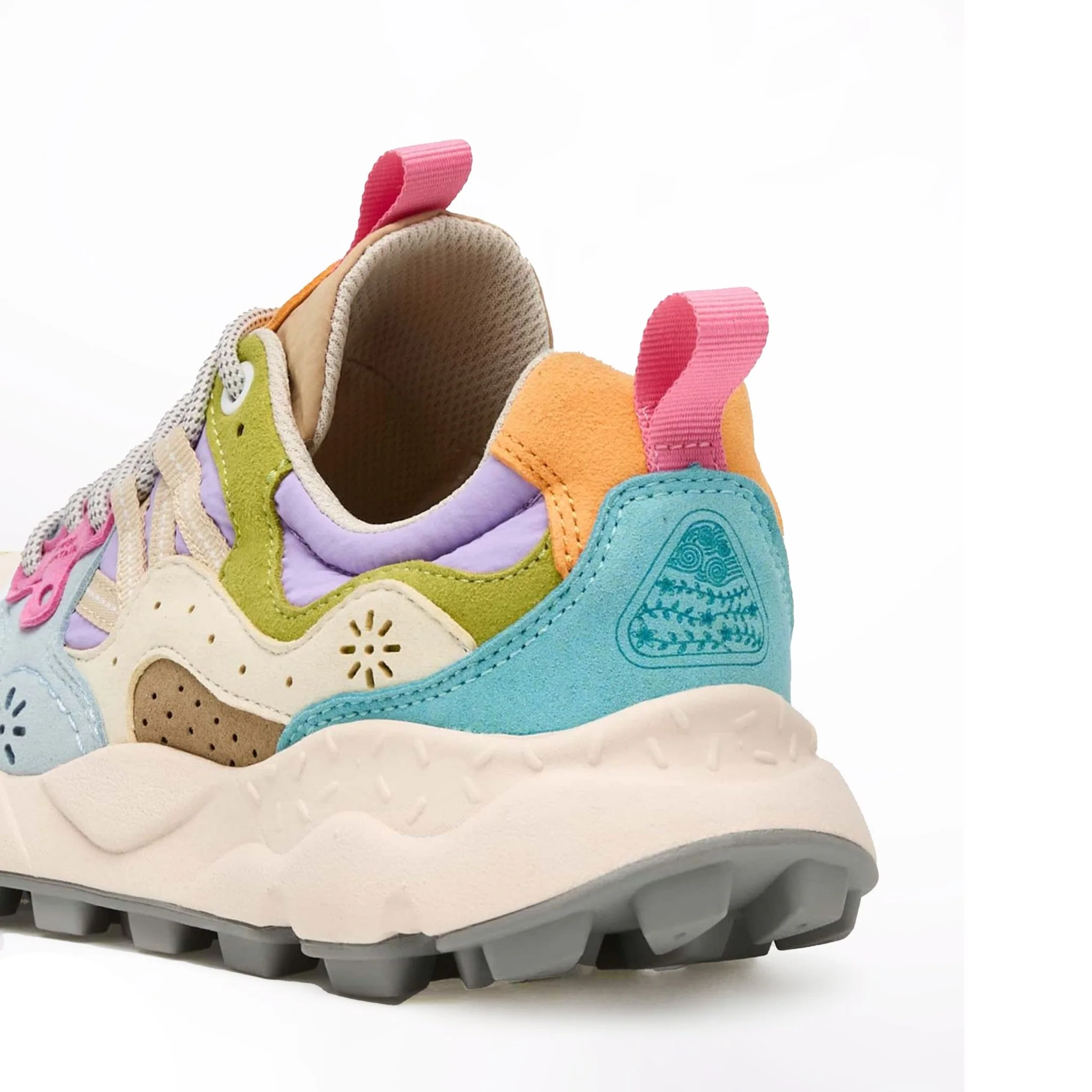 Flower Mountain Womens Yamano 3 Kaiso Trainer Sand / Celeste - Image 3