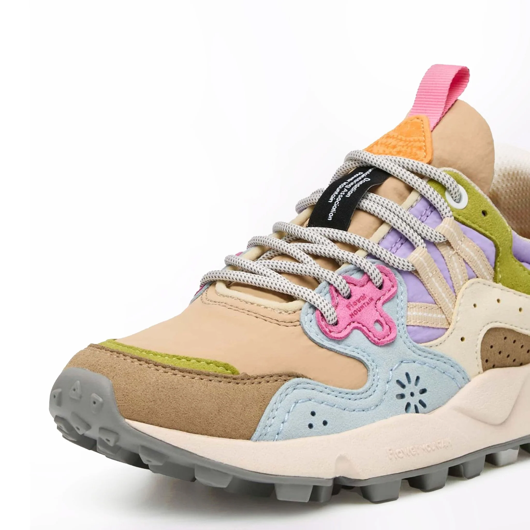 Flower Mountain Womens Yamano 3 Kaiso Trainer Sand / Celeste - Image 4