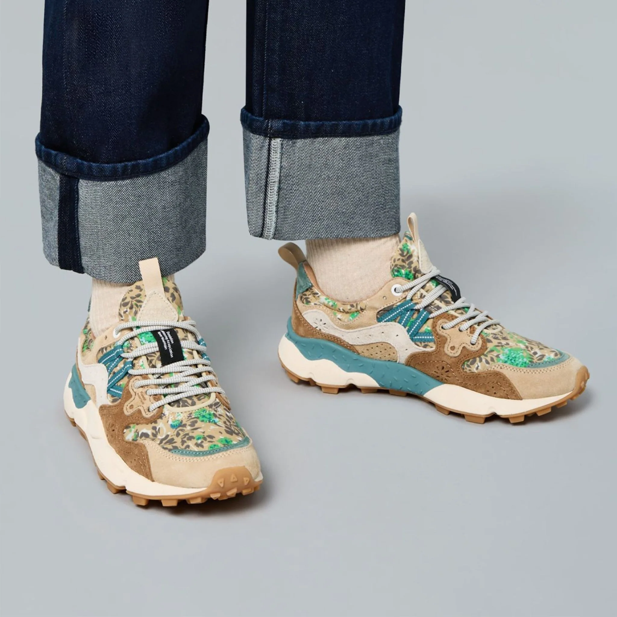 Flower Mountain Womens Yamano 3 Trainer Spring Flowers - Image 6