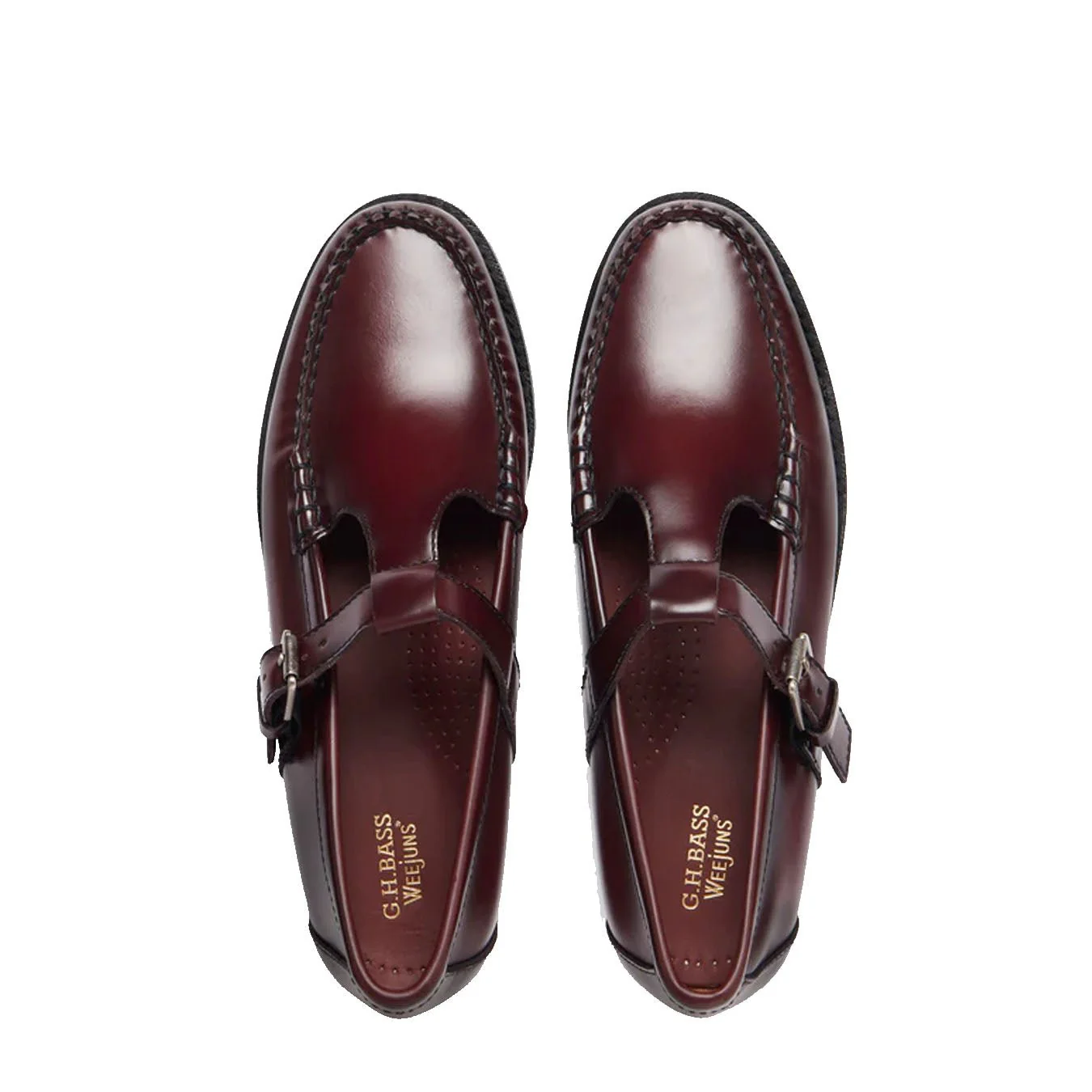 G.H Bass Womens Mary Jane Wine - Image 3