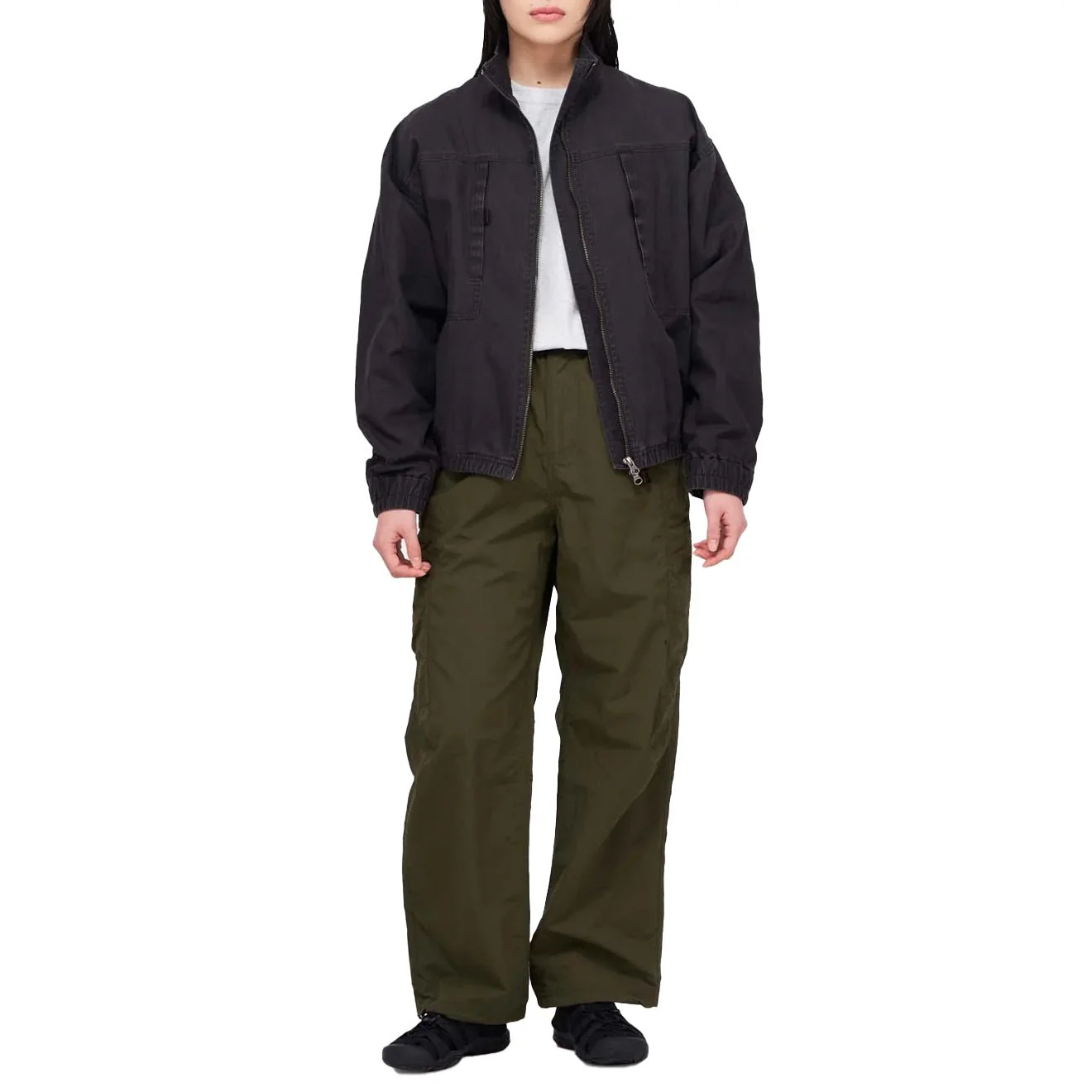 Gramicci Womens Canvas Phoenix Jacket Deep Brown - Image 2