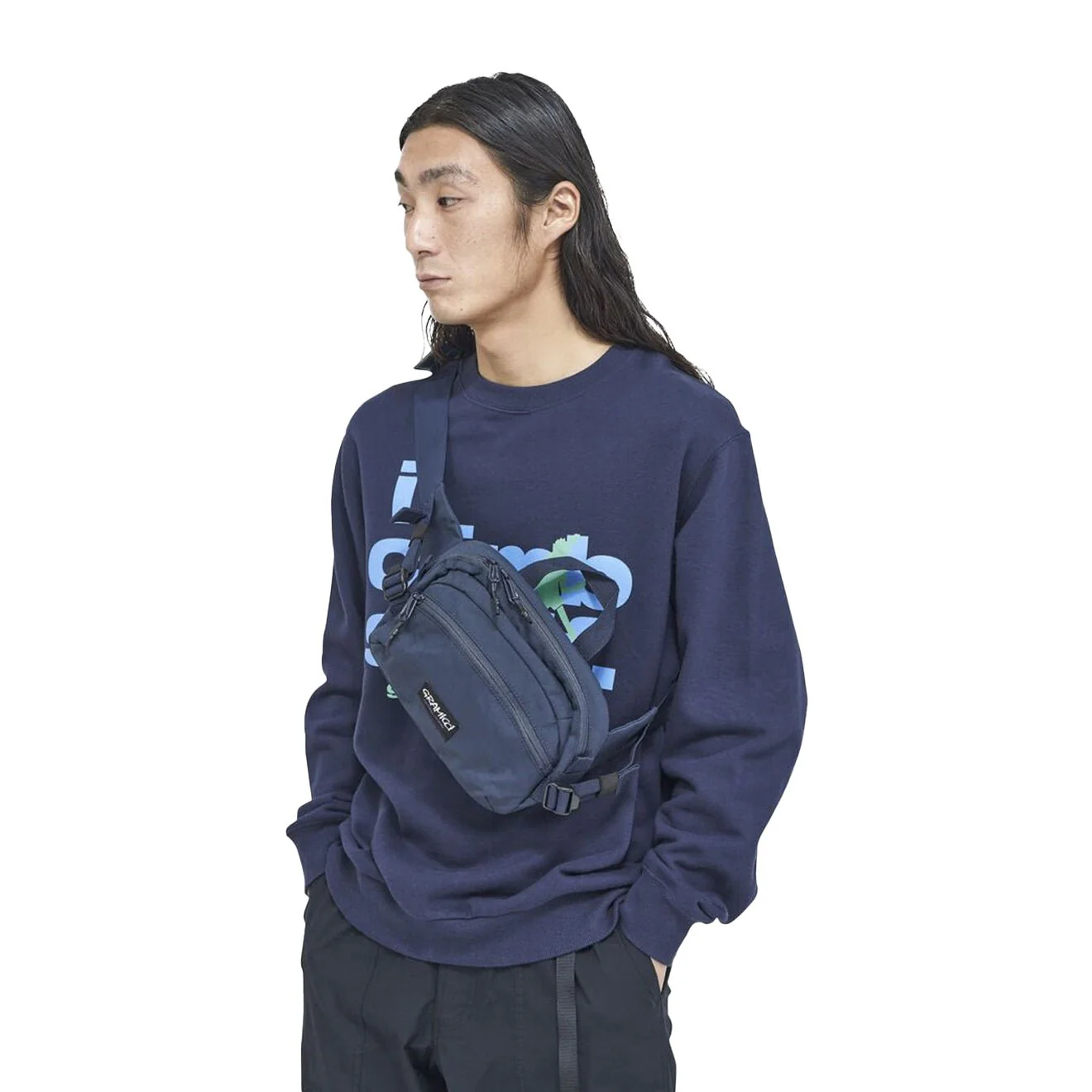 Gramicci Cordura Hiker Bag Navy - Image 2