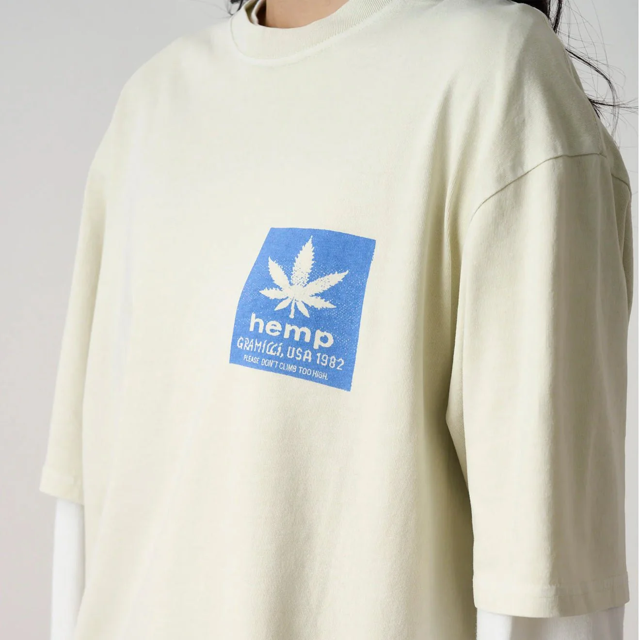 Gramicci Hemp Tee Natural Pigment - Image 5
