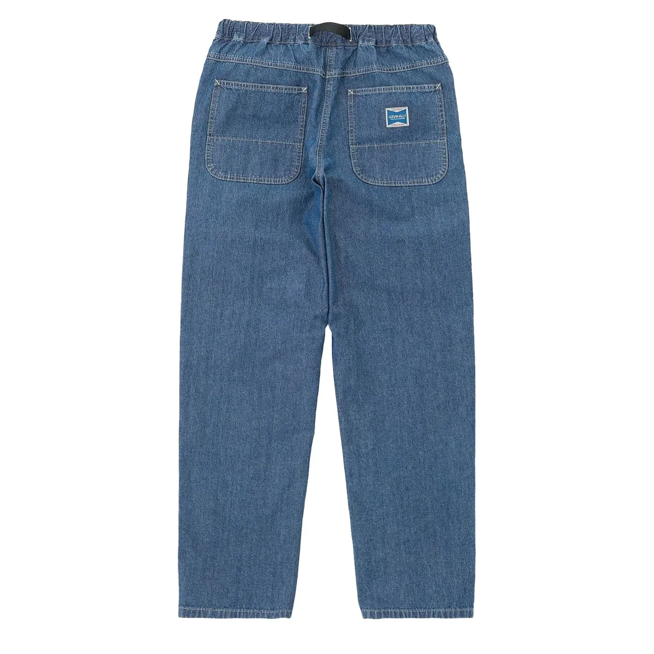 Gramicci Japanese Chambray Double Knee Blue - Image 2