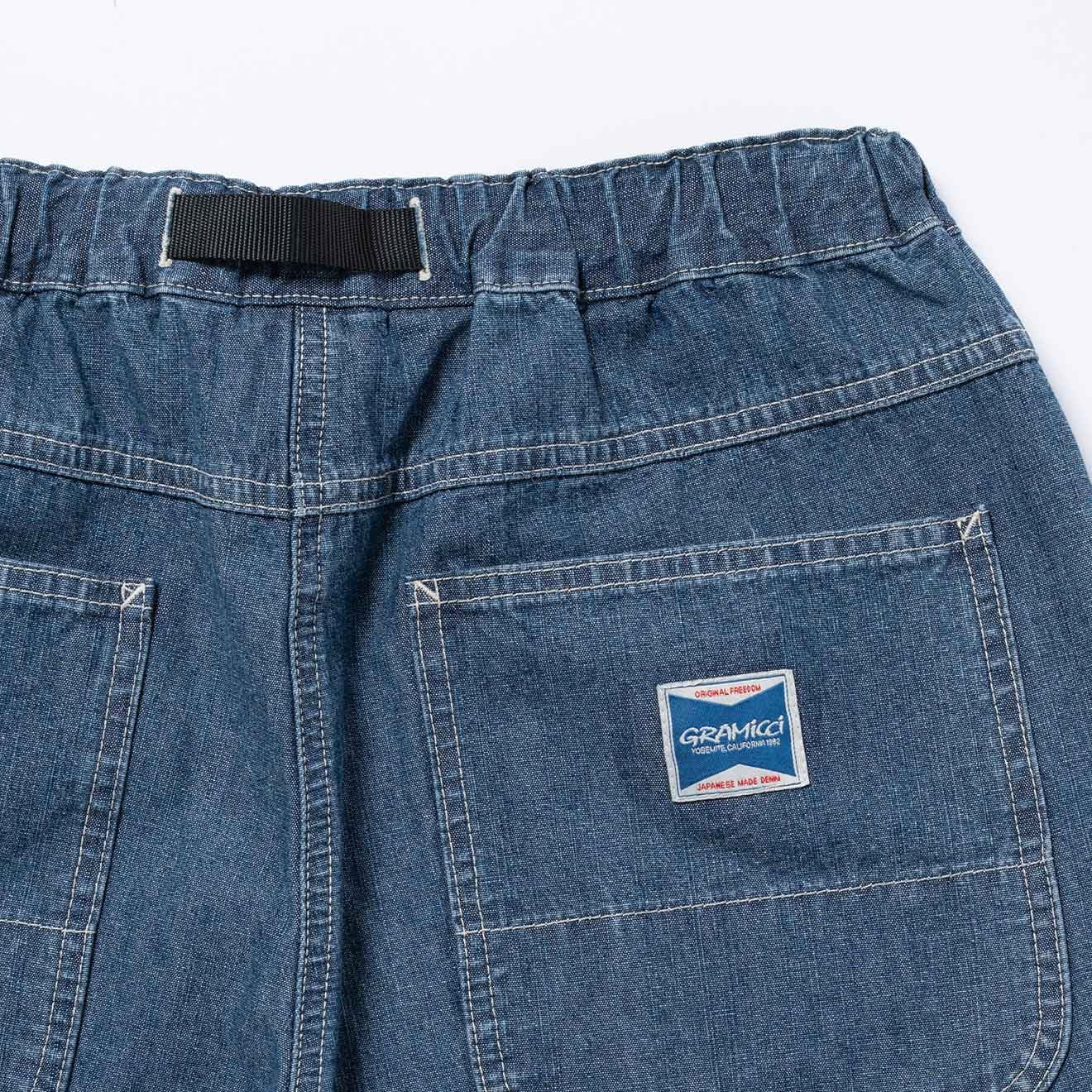 Gramicci Japanese Chambray Double Knee Blue - Image 4