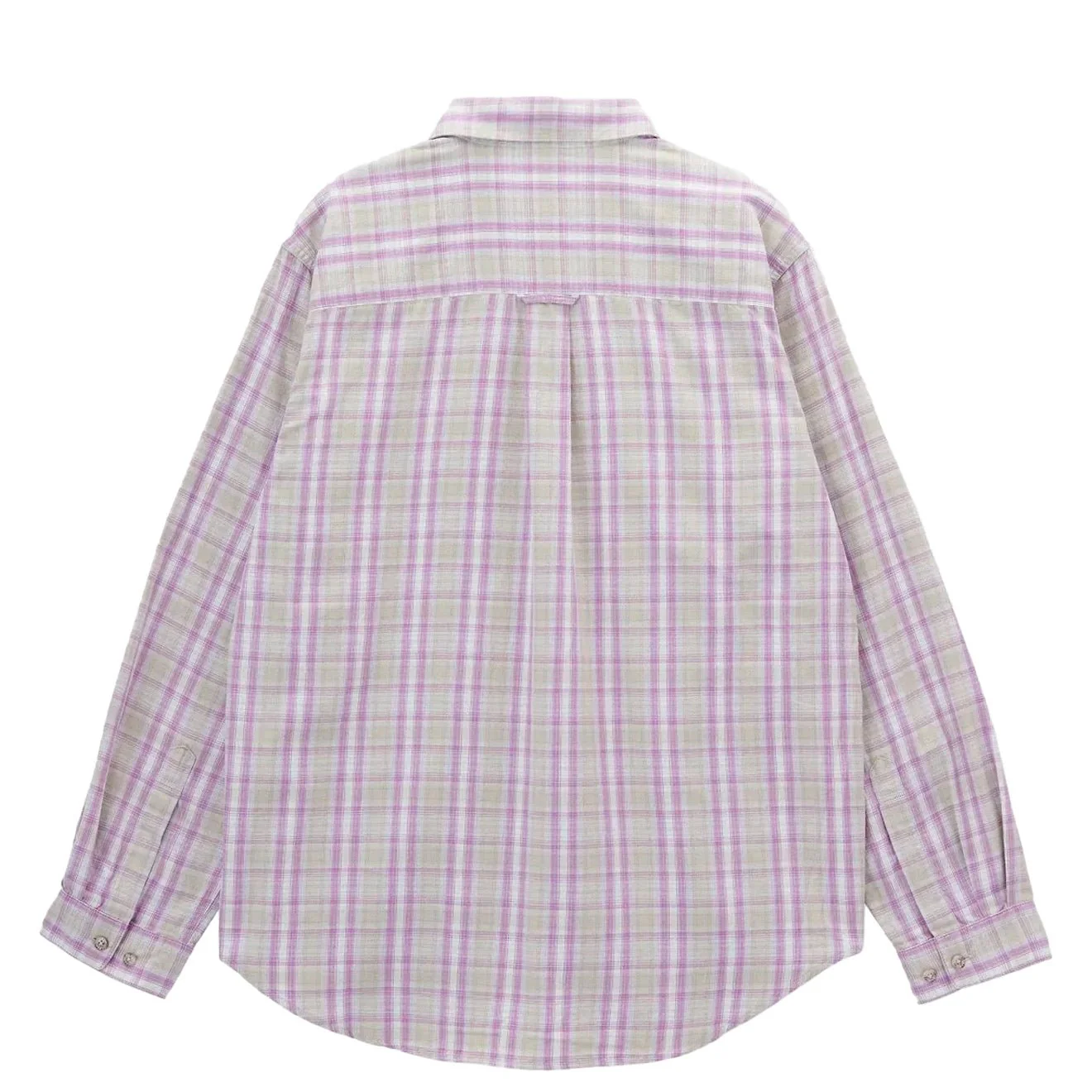Gramicci L/S Checkered Ombre Shirt Purple - Image 2