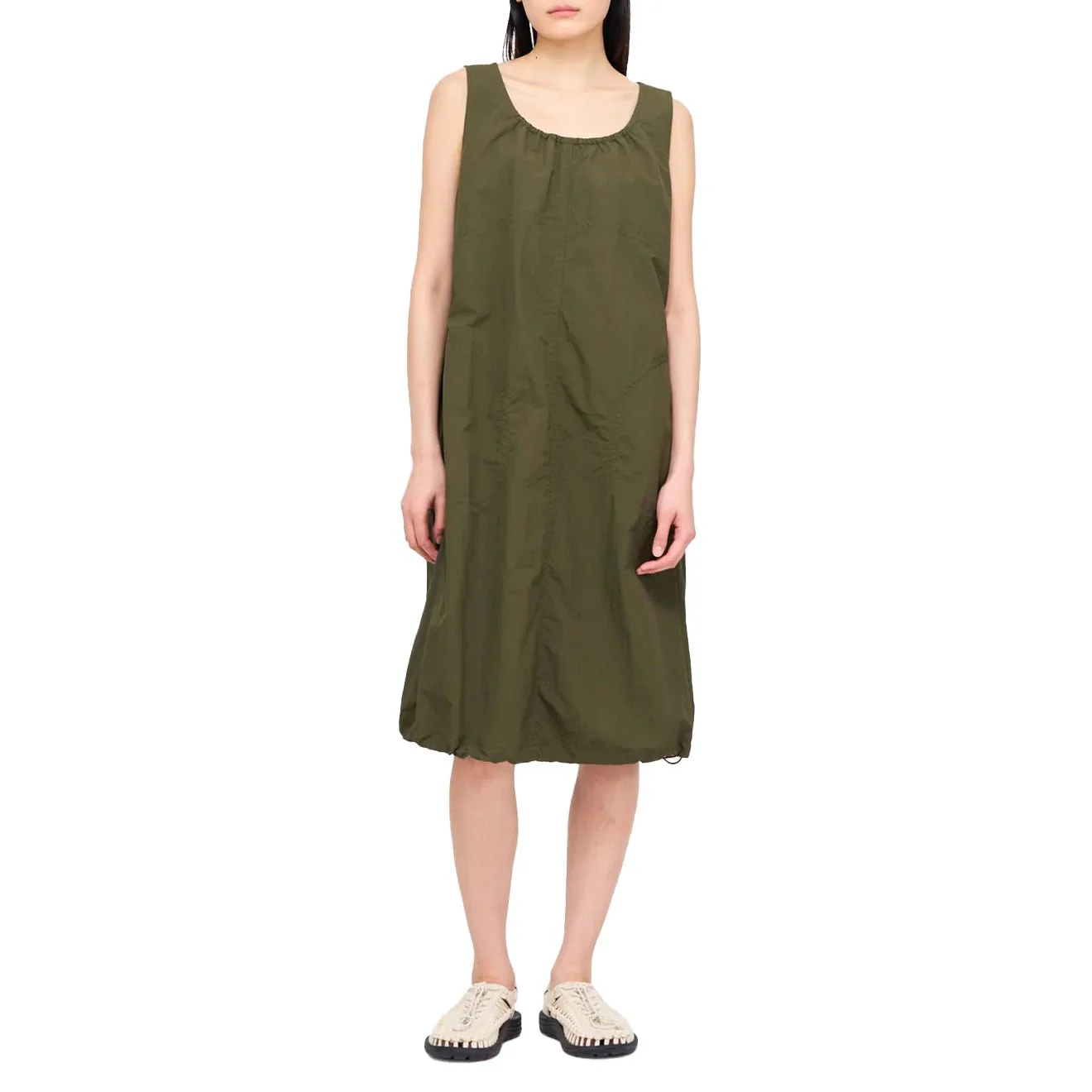 Gramicci Womens Nylon Dress Deep Olive - Image 3