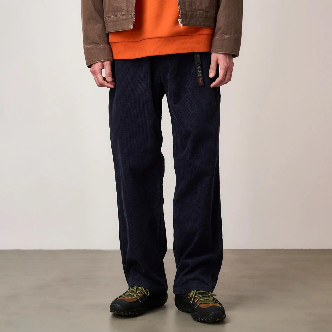 Gramicci O.G. Grid Check Jam Pant Double Navy - Image 3