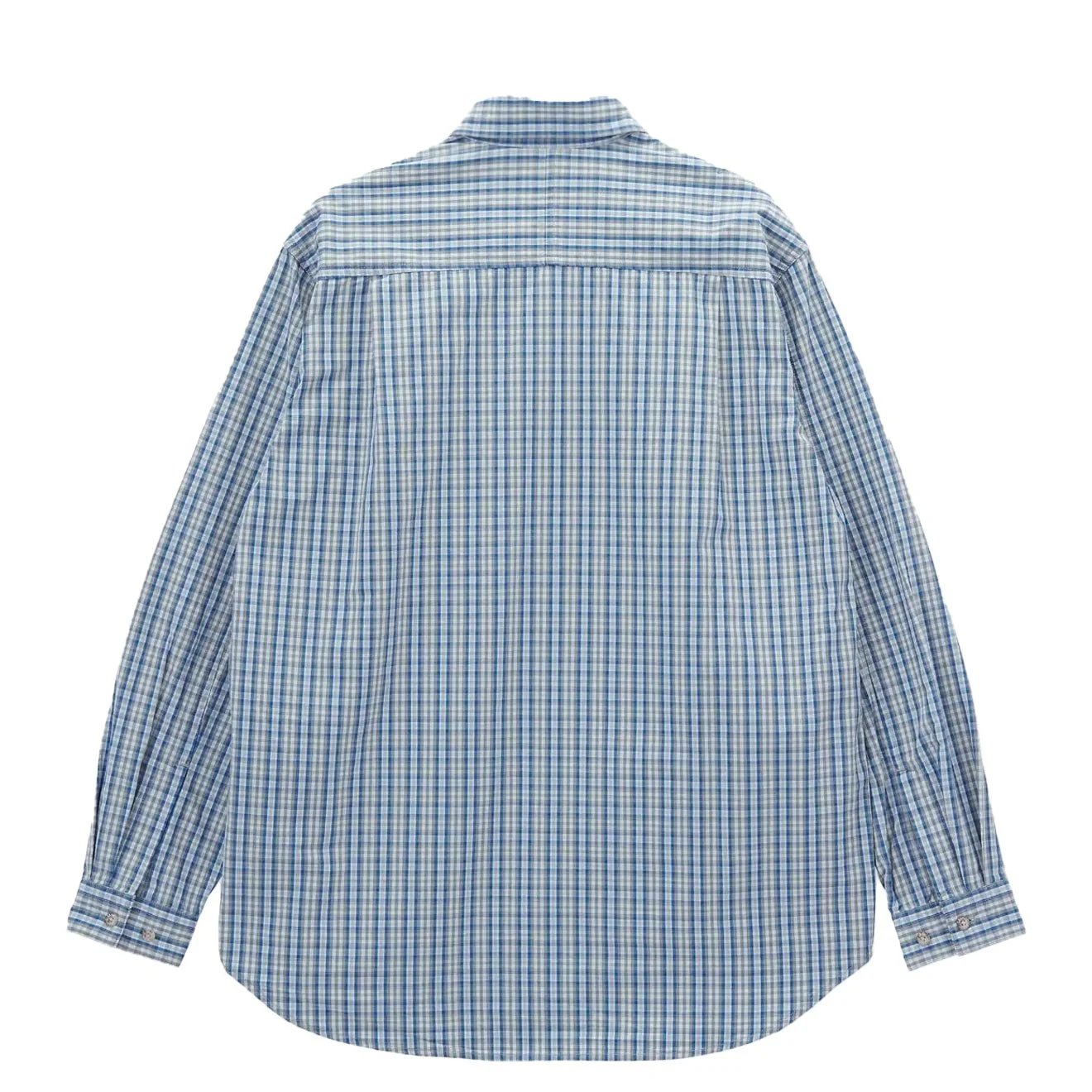 Gramicci Poplin Millwood Shirt Blue - Image 2