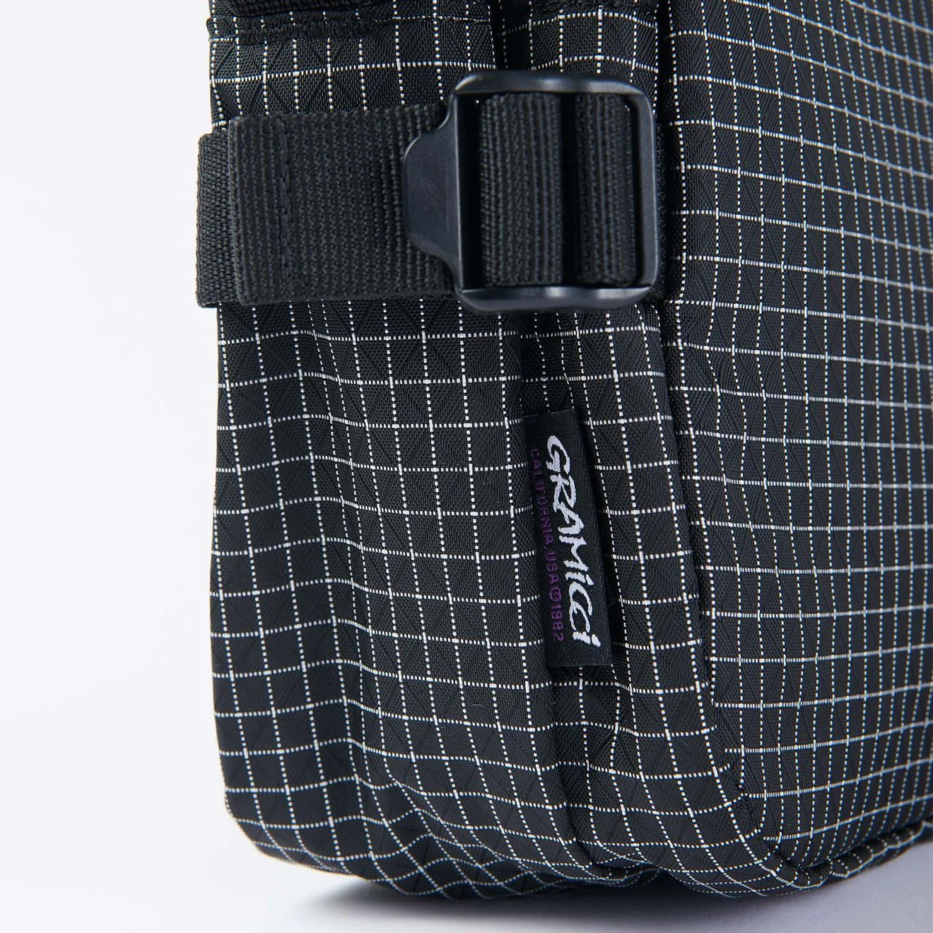 Gramicci Ripstop Mini Shoulder Bag Rip-Stop Black - Image 2