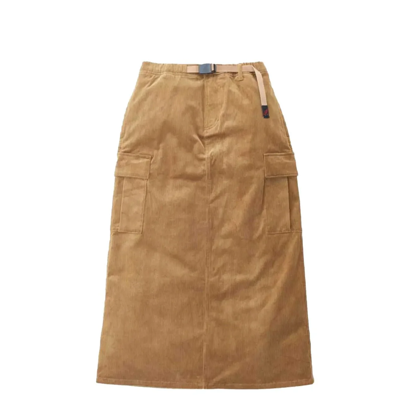 Gramicci Womens Corduroy Long Cargo Skirt Mocha Beige