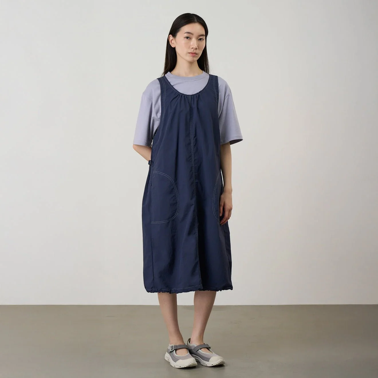 Gramicci Womens Nylon Dress British Navy - Image 2
