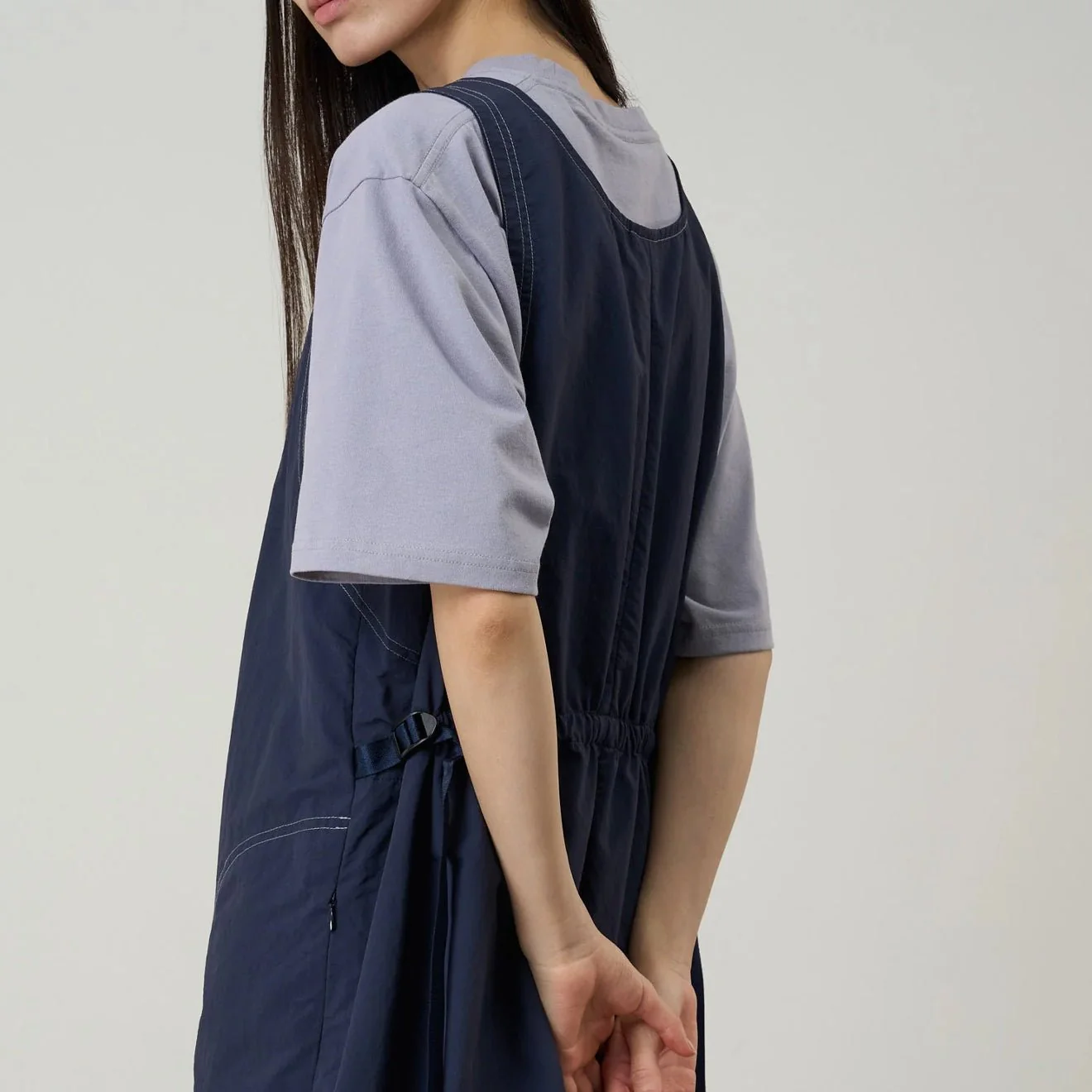 Gramicci Womens Nylon Dress British Navy - Image 3