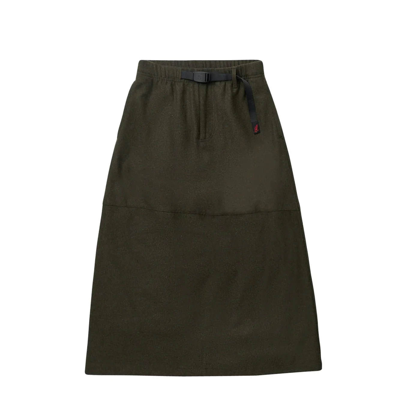 Gramicci Womens Wool Paneled Skirt Umber Wool