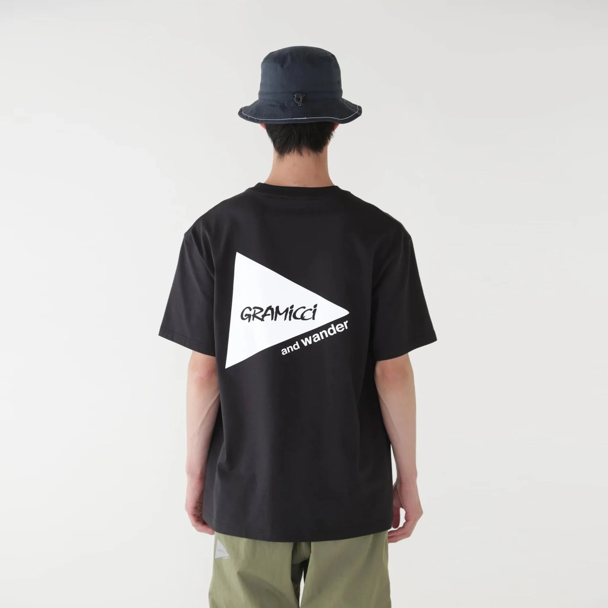 Gramicci x And Wander Backprint Tee Black - Image 5