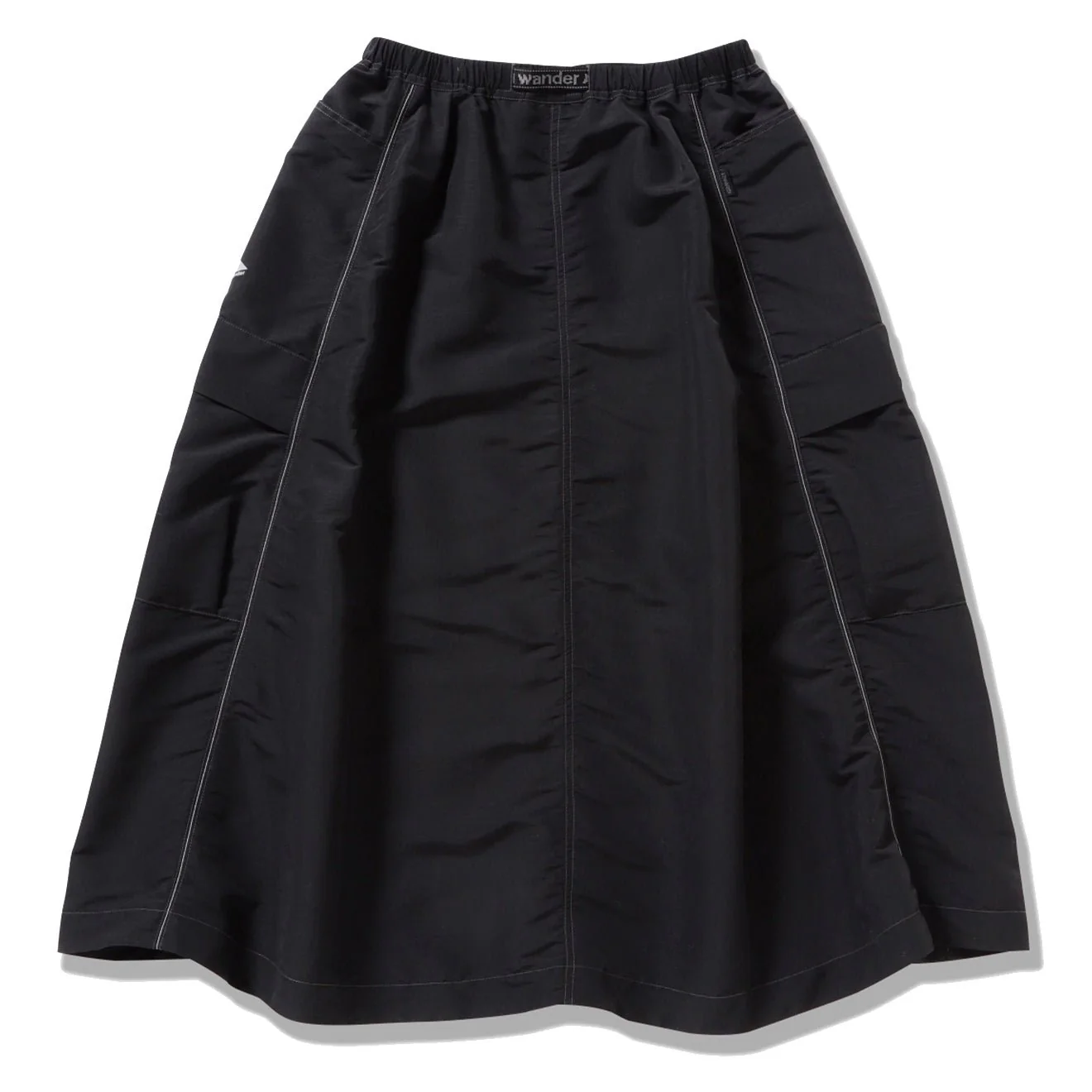 Gramicci x And Wander Womens Ripstop Voyager Skirt Black - Image 2