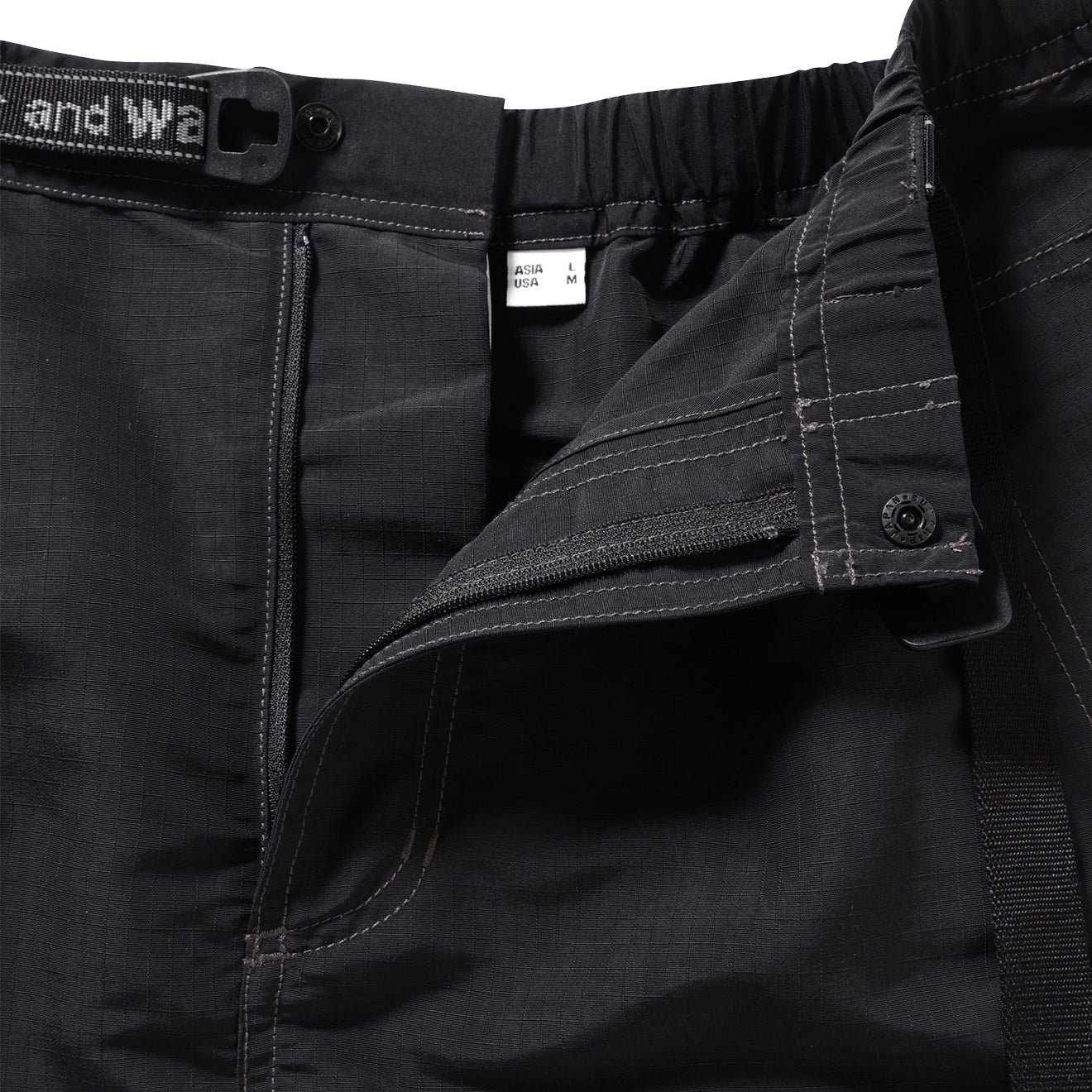 Gramicci x And Wander Womens Ripstop Voyager Skirt Black - Image 4