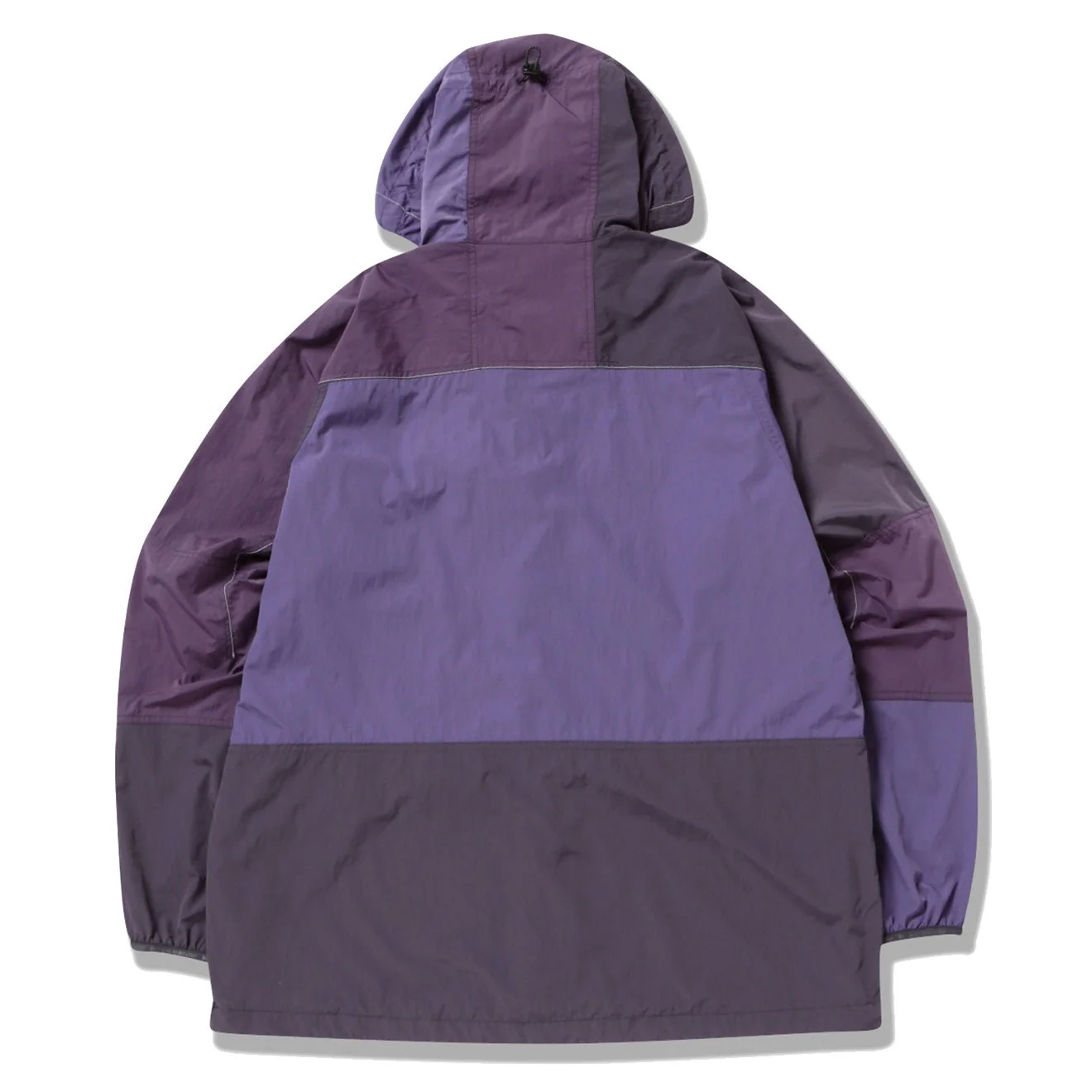 Gramicci x And Wander Women's Patchwork Wind Hoodie Multi Purple - Image 2