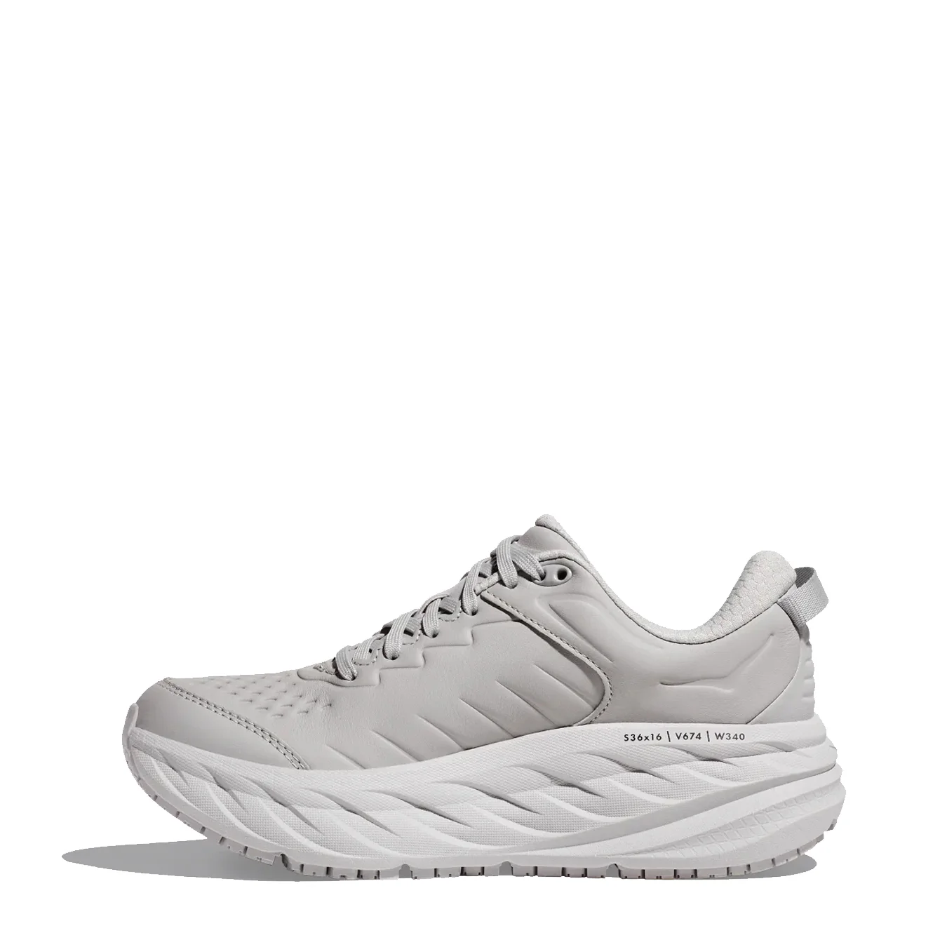 Hoka Womens Bondi SR Harbour Mist / Lunar Rock - Image 2