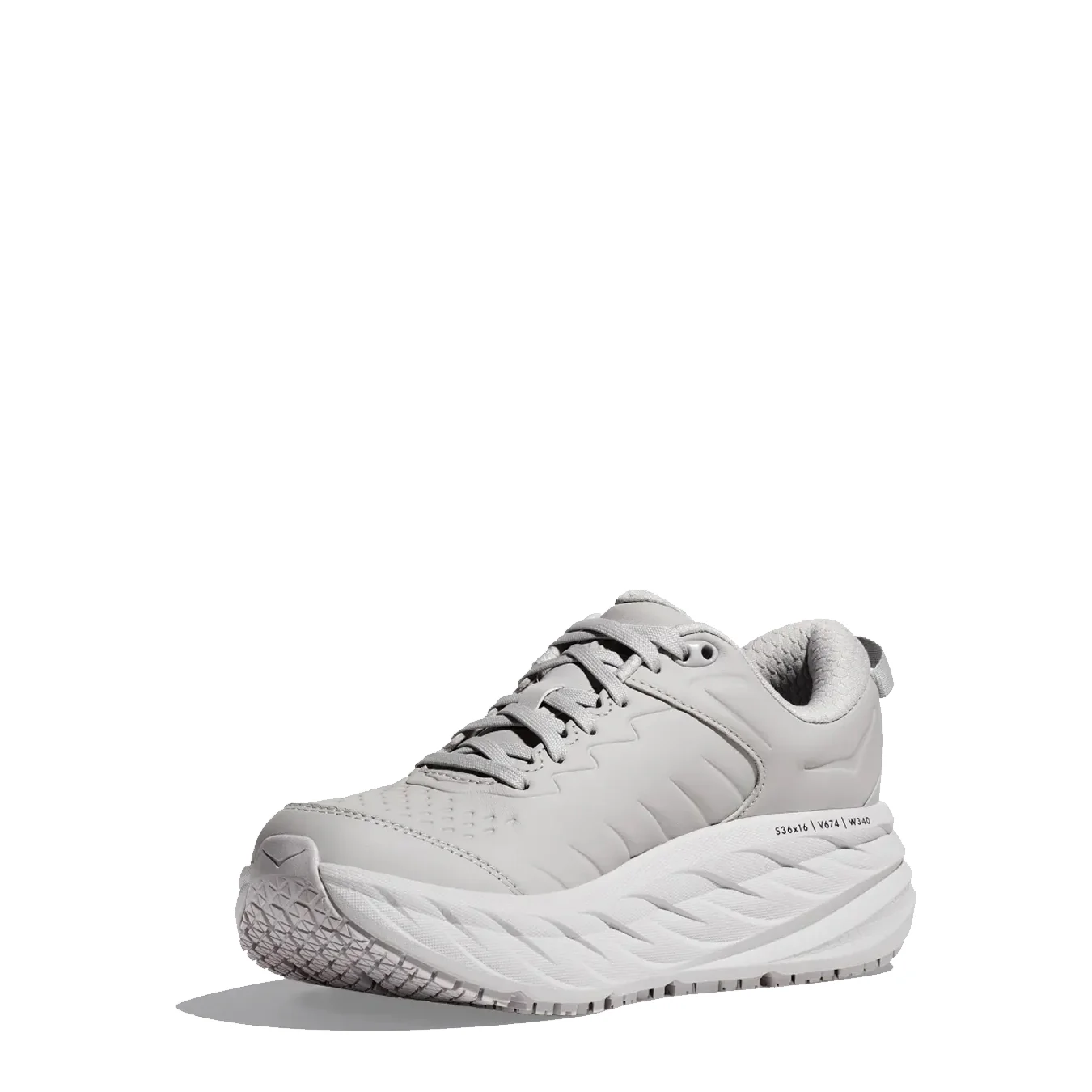 Hoka Womens Bondi SR Harbour Mist / Lunar Rock - Image 7
