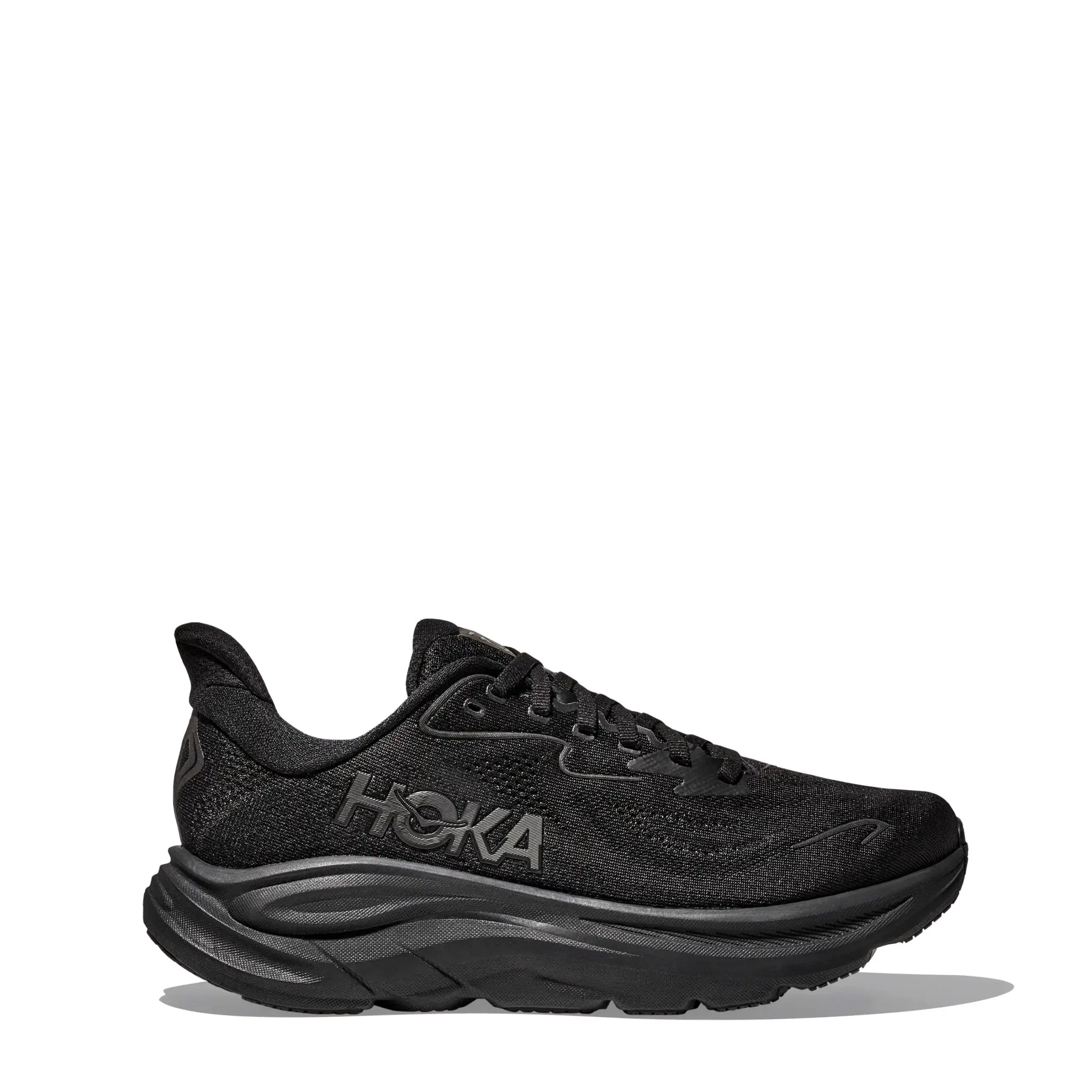 Hoka Womens Clifton 10 Trainer Black / Black