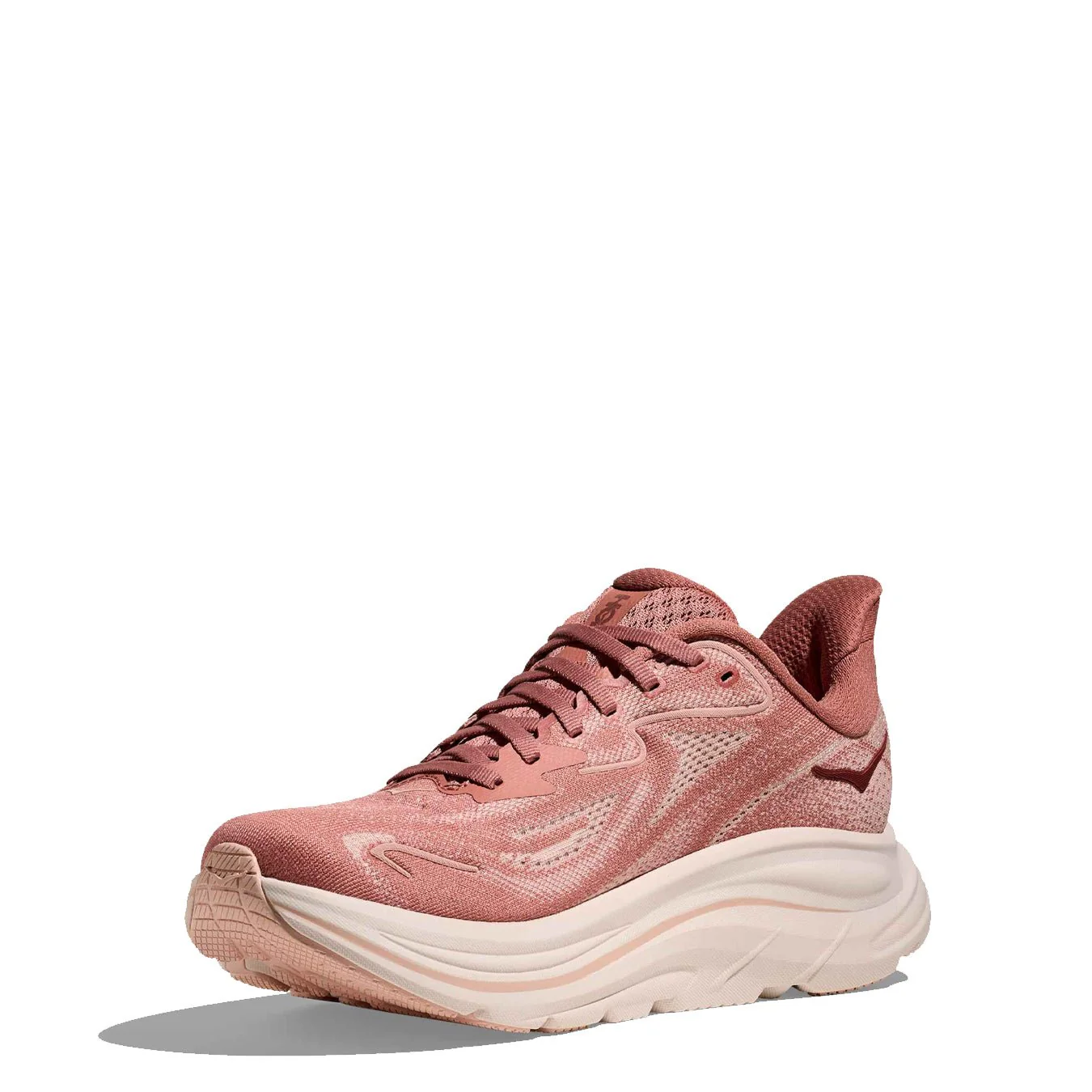 Hoka Womens Clifton 10 Trainer Blush / Rose Latte - Image 5