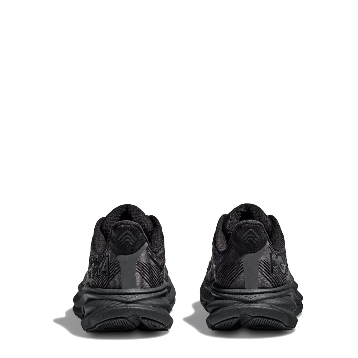 Hoka Womens Clifton 9 Trainer Black / Black - Image 5