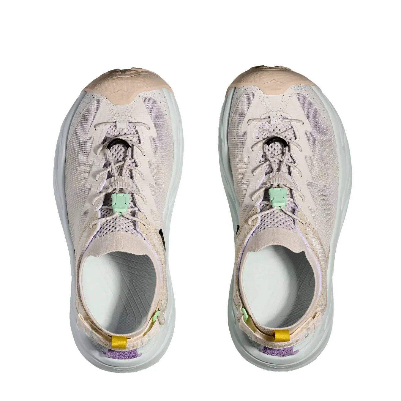 Hoka Womens Hopara 2 Trainer Alabaster / Snow Melt - Image 2