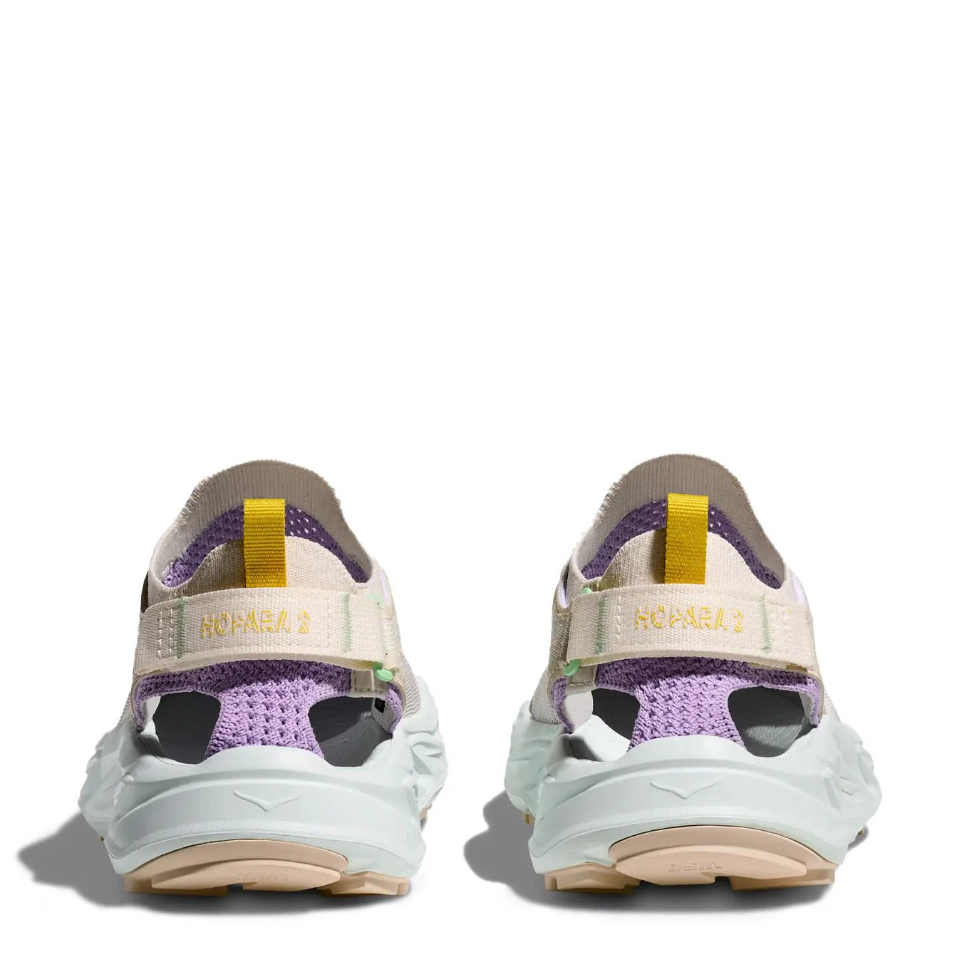 Hoka Womens Hopara 2 Trainer Alabaster / Snow Melt - Image 3
