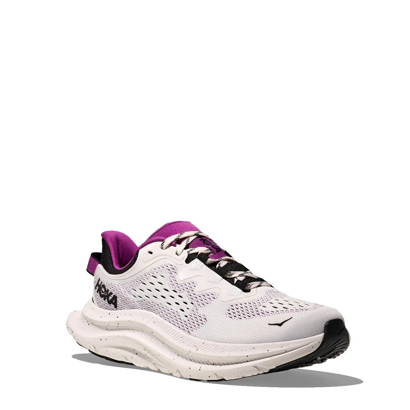 Hoka Womens Kawana 2 Trainer White / Wildflower - Image 4