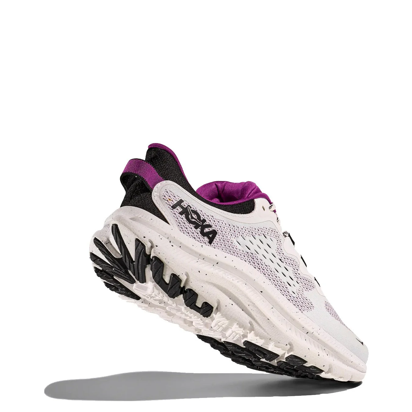 Hoka Womens Kawana 2 Trainer White / Wildflower - Image 6