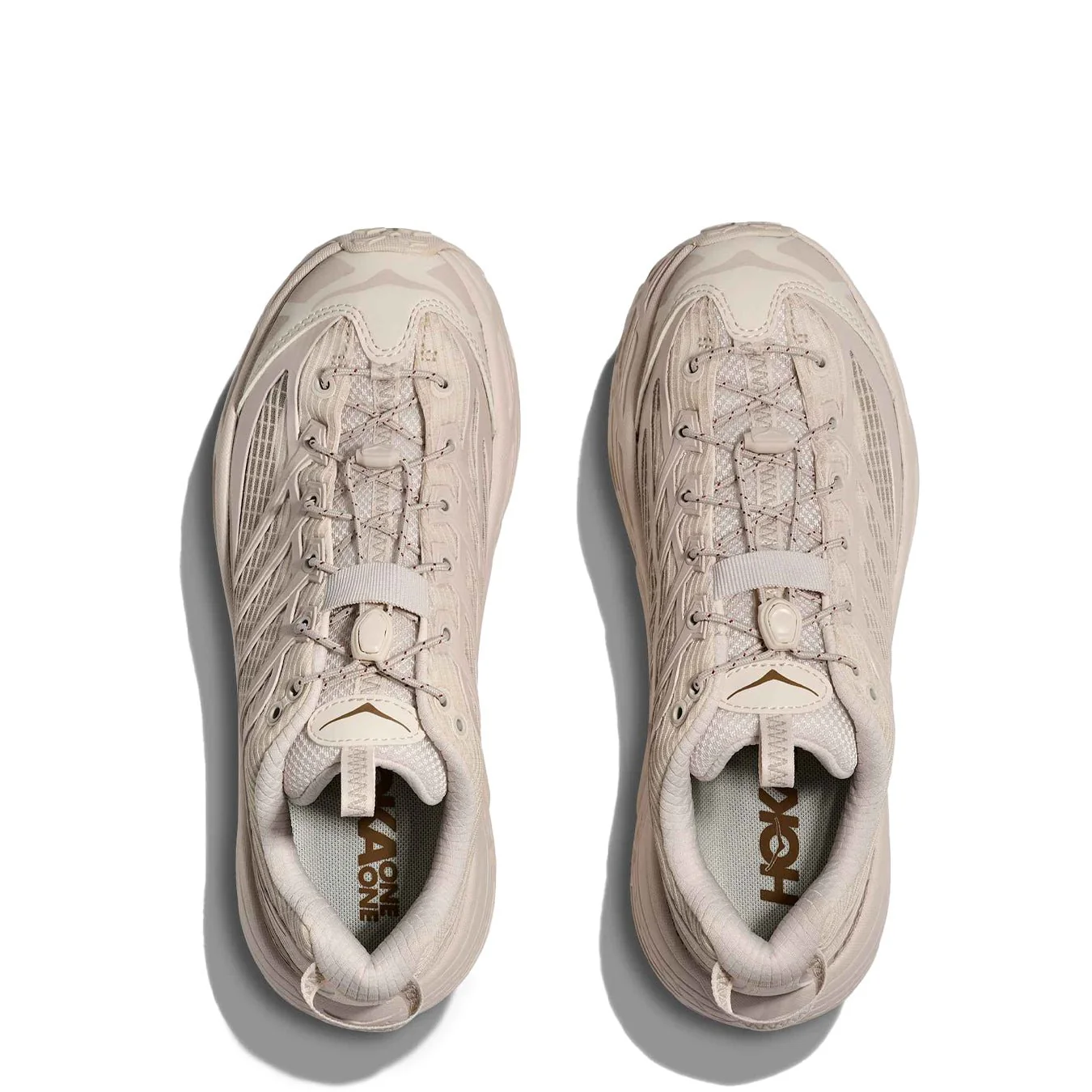 Hoka Womens Mafate Three2 Trainer Grid Rose Cream / Stucco - Image 5