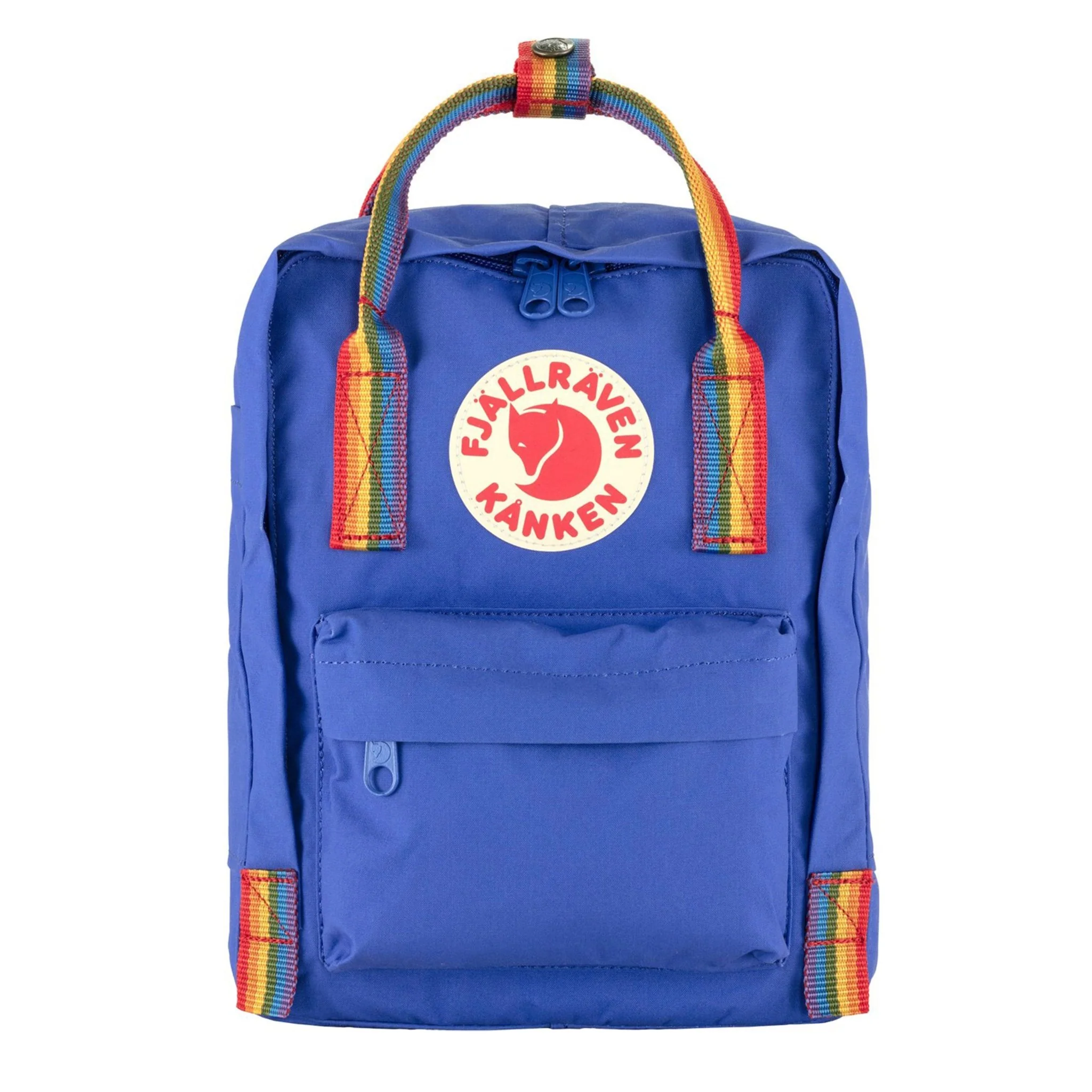 Kanken Rainbow Mini Backpack Cobalt Blue
