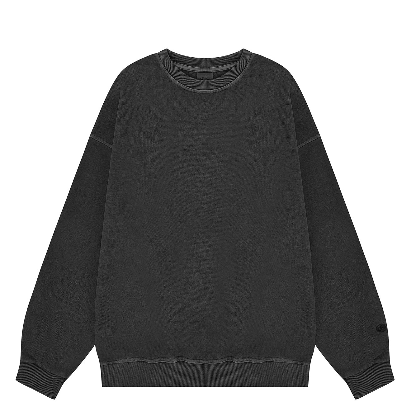 Kappy Pigment Sweat Shirt Dark Gray - Image 2