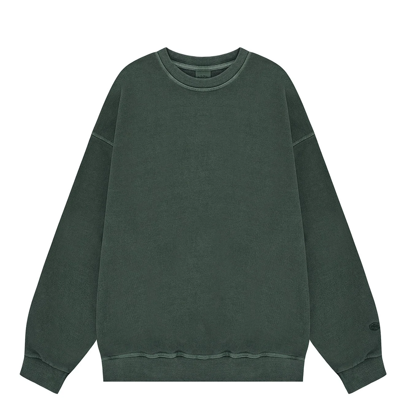 Kappy Pigment Sweat Shirt Deep Green