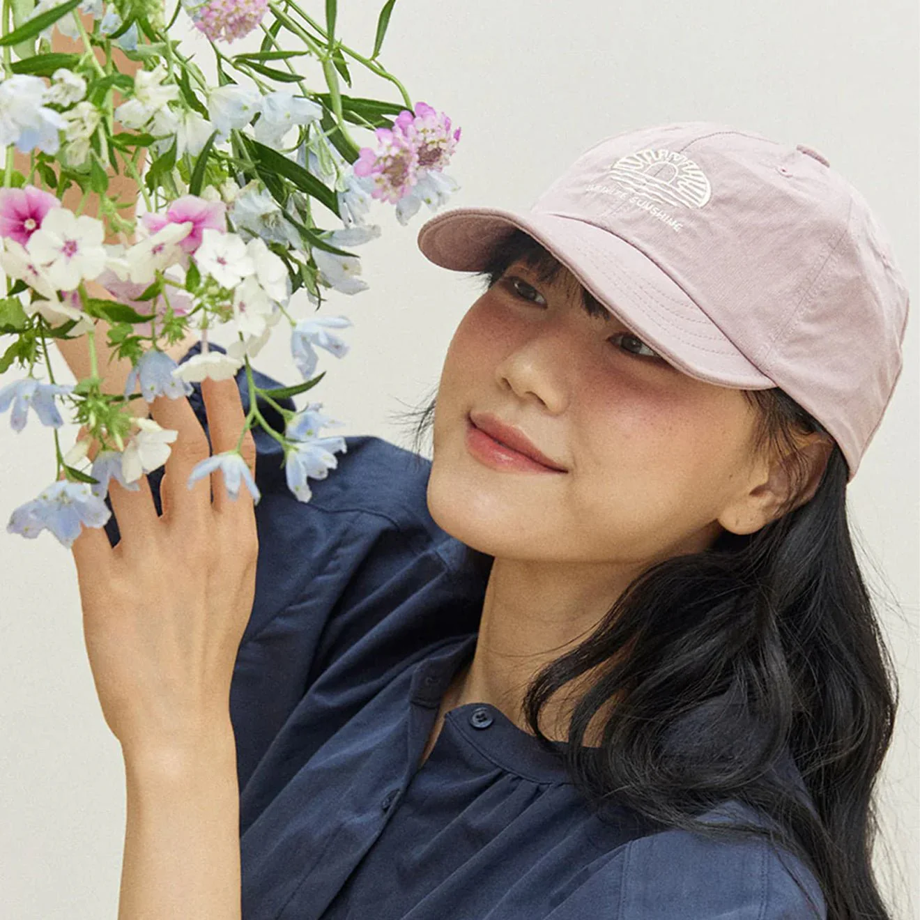 Kappy Ripstop Sunshine Cap Lilac - Image 4