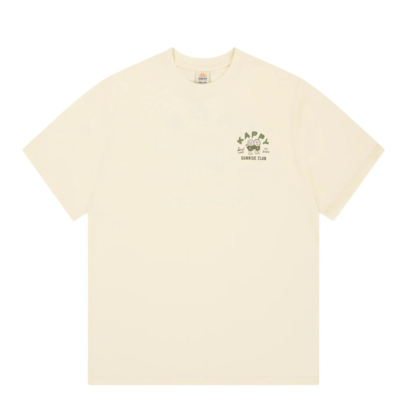 Kappy
Sunny Mates Half T-Shirt
Cream