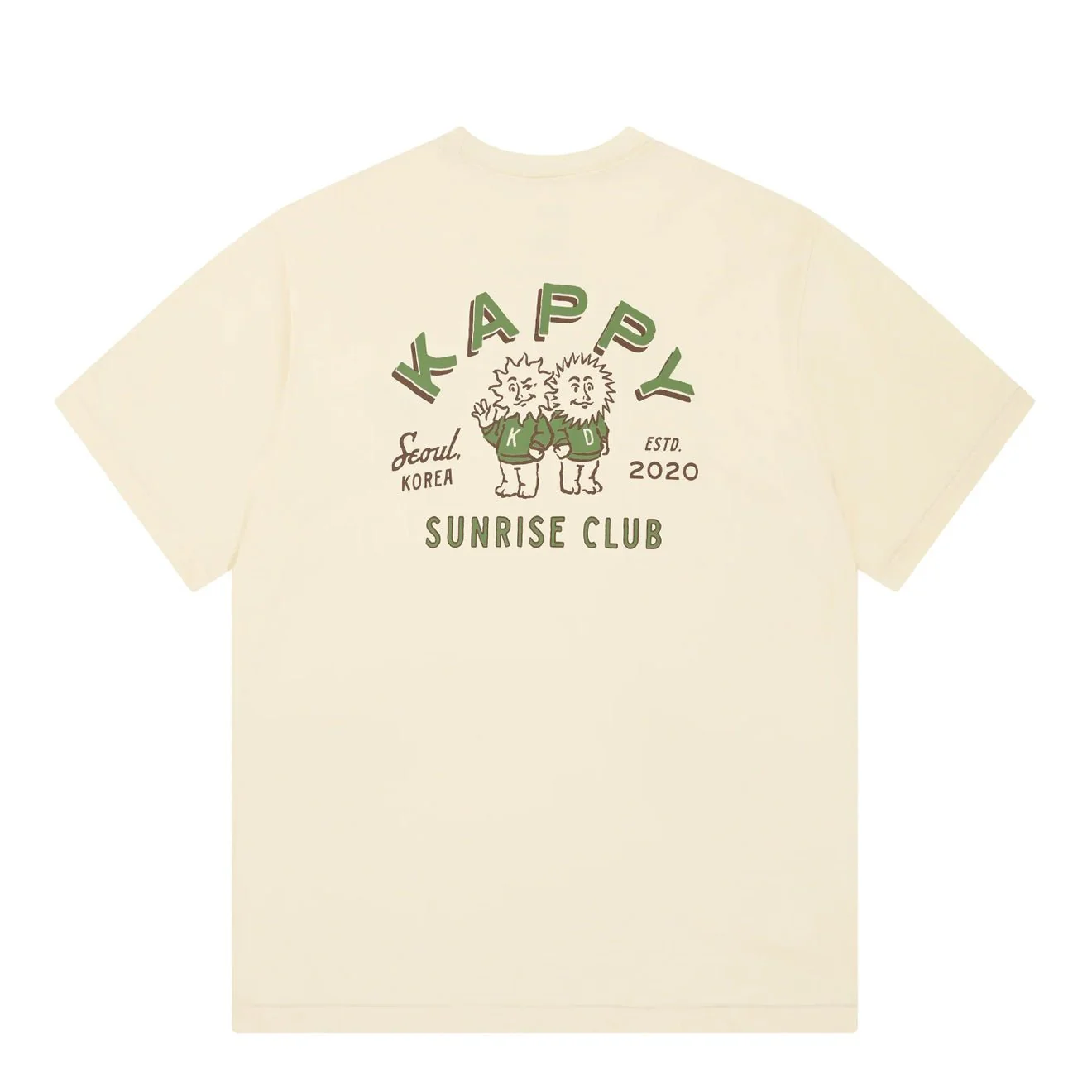 Kappy
Sunny Mates Half T-Shirt
Cream - Image 2