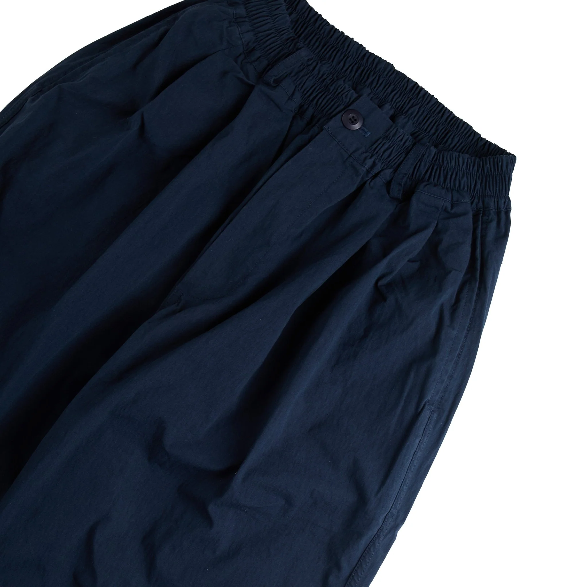 Kappy Two Tuck Wide Pants Navy - Image 3