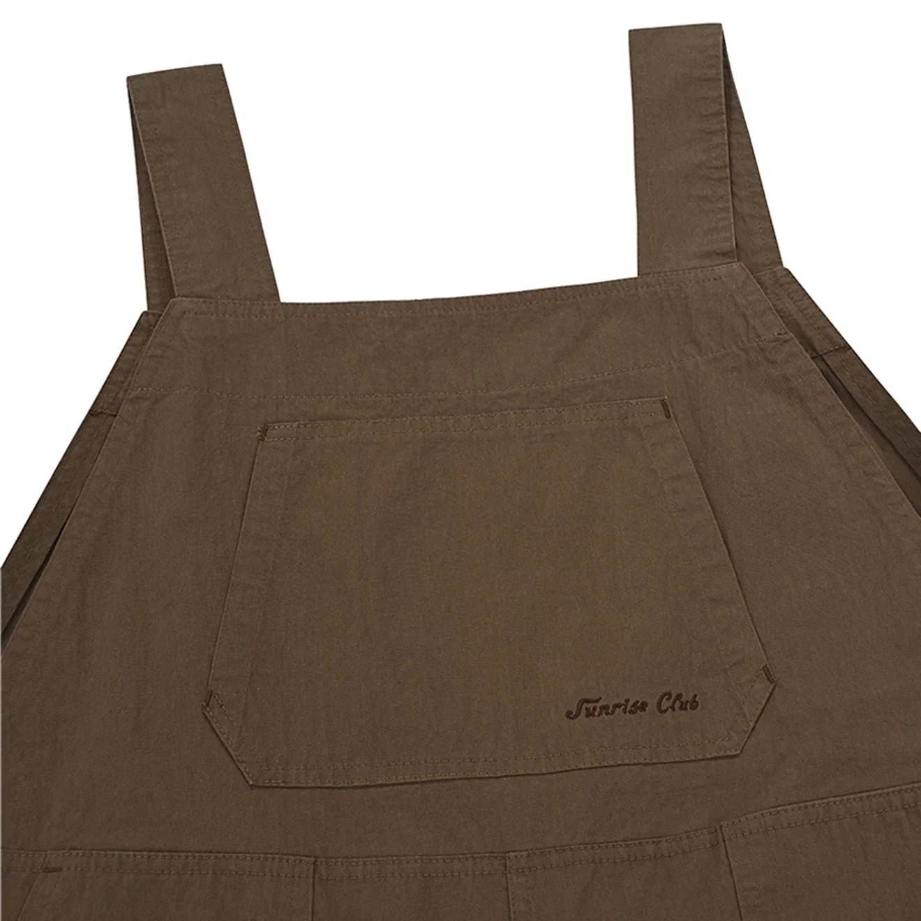 Kappy Womens Back Button CN Overall Brown - Image 4