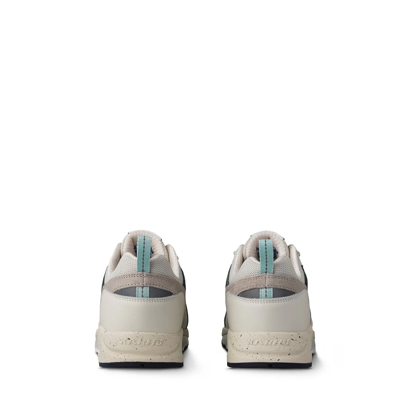 Karhu Womens Fusion 2.0 Trainers Lily White / Surf Spray - Image 4